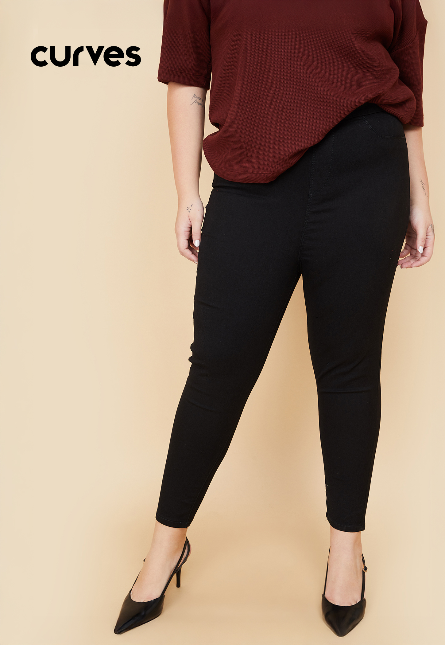 Women Solid Jeggings-picture-43