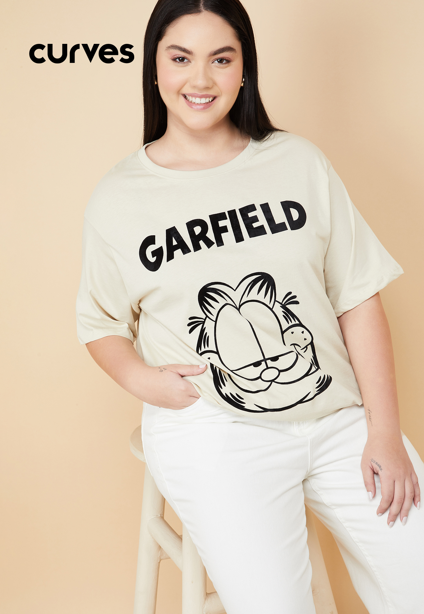 URB_N Women Garfield Boxy Fit T-shirt-picture-18