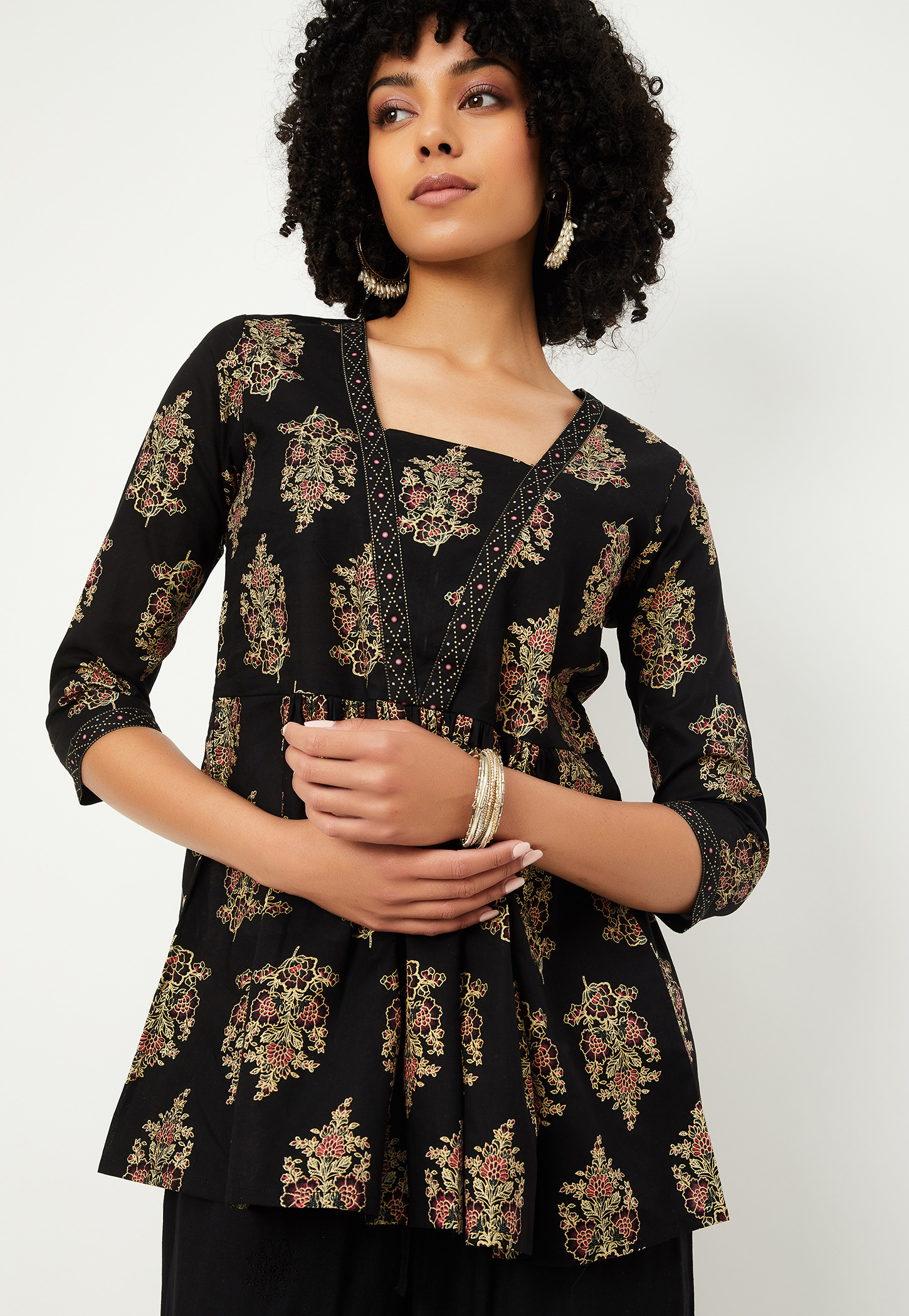 Women Embroidered A-line Tunic-picture-31