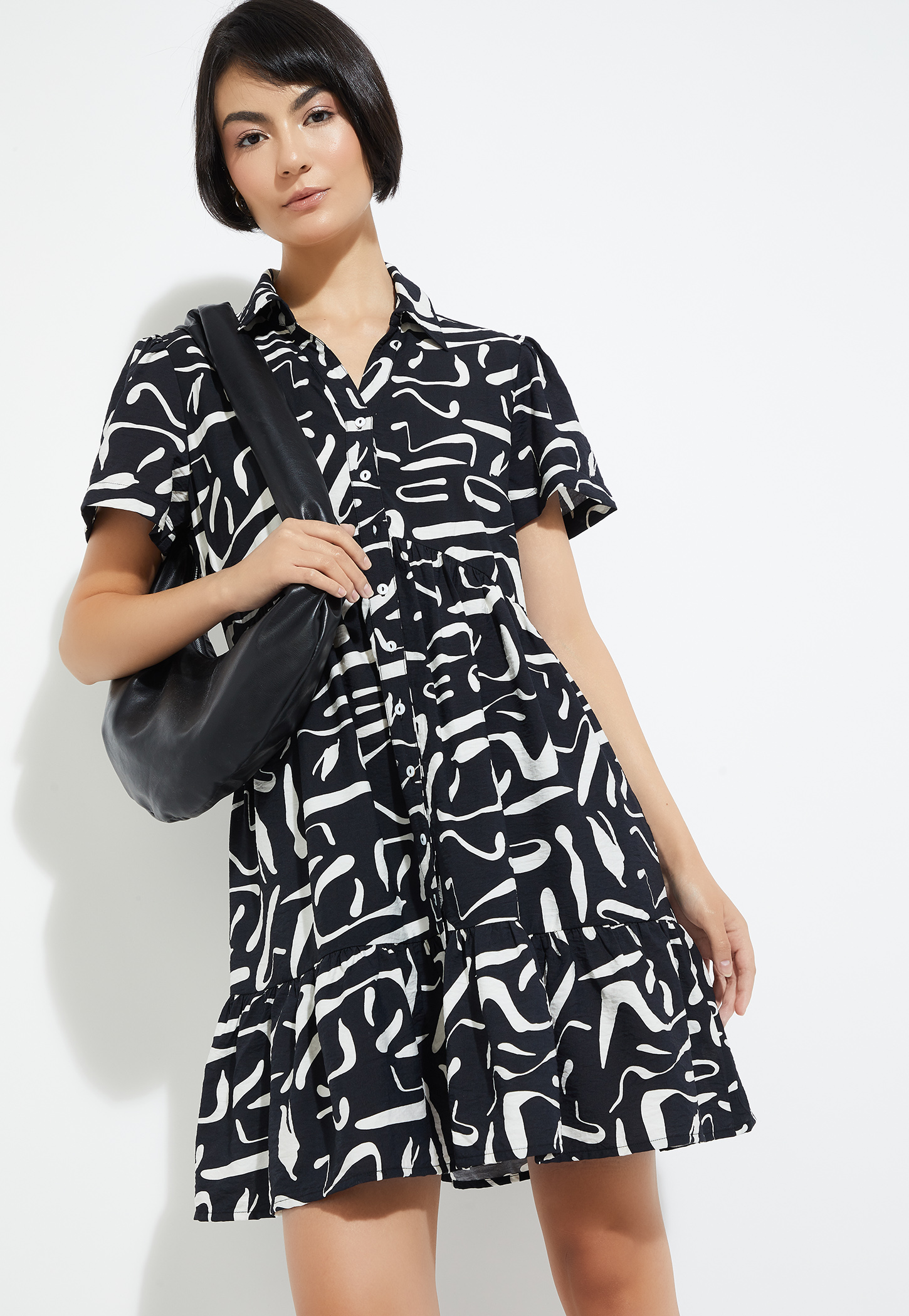 URB_N Women Printed Mini Dress-picture-11