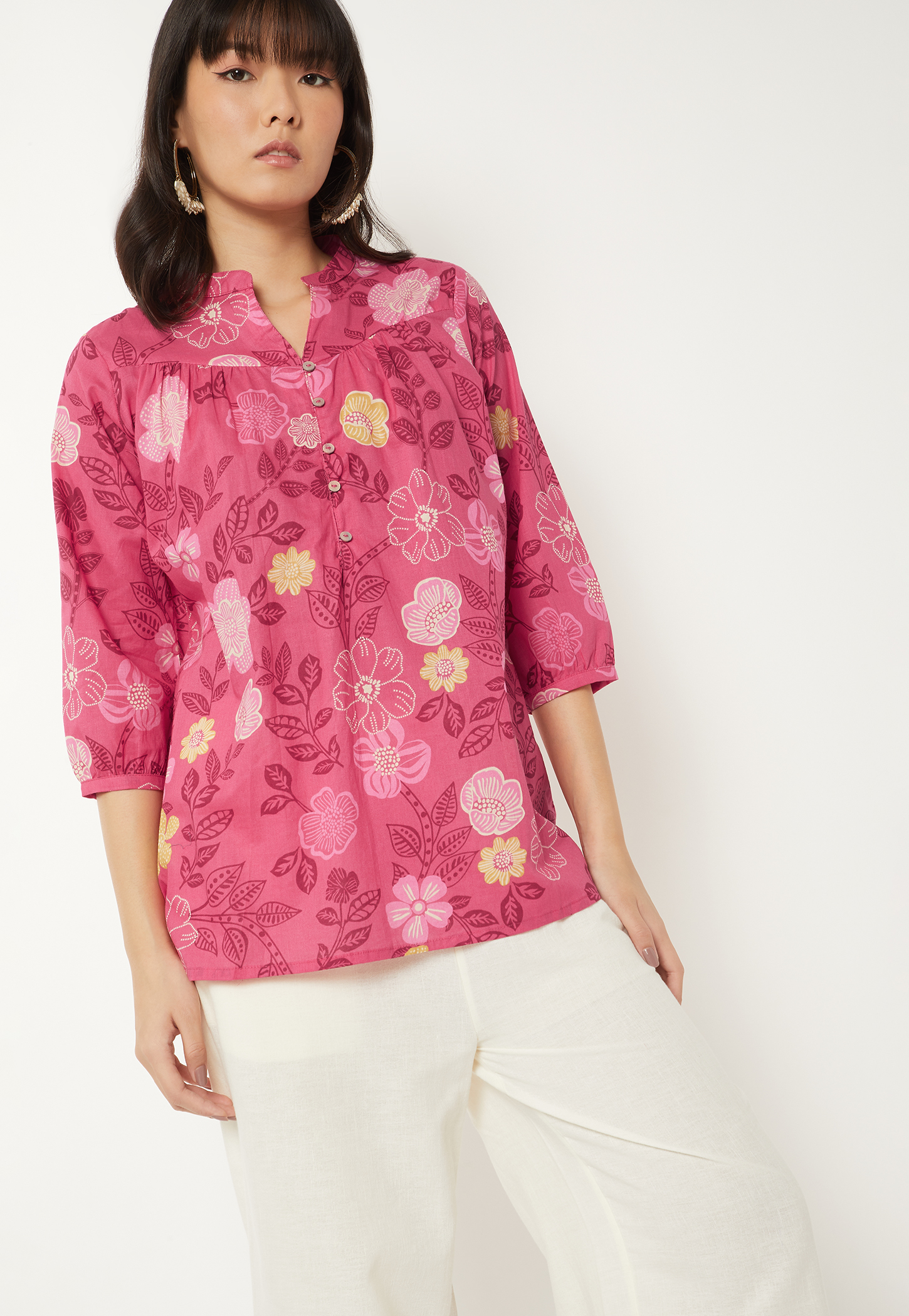Kalki x Max Women Floral Print Tunic-picture-16