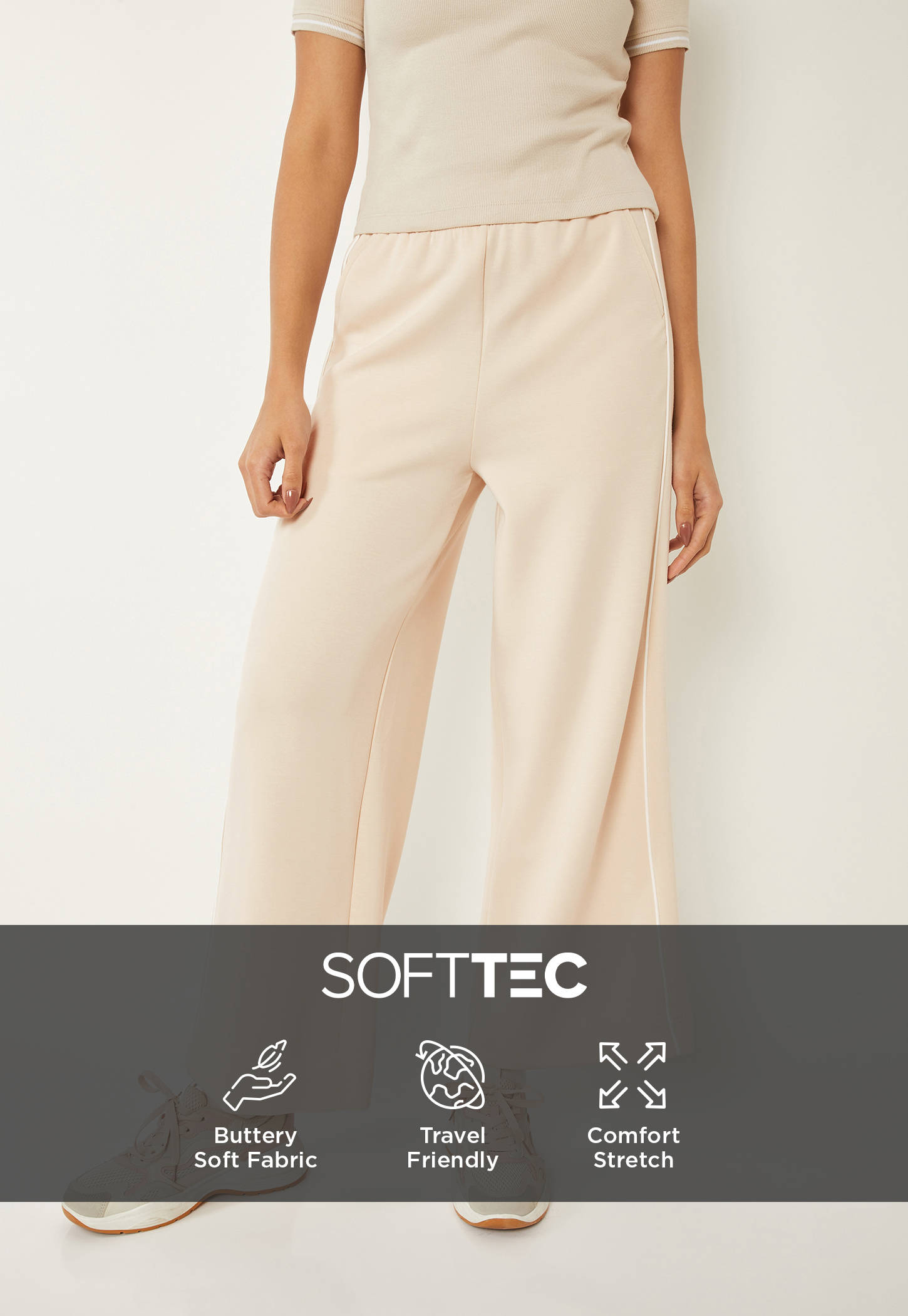 Women Solid Buttersoft Sports Track Pants-picture-50