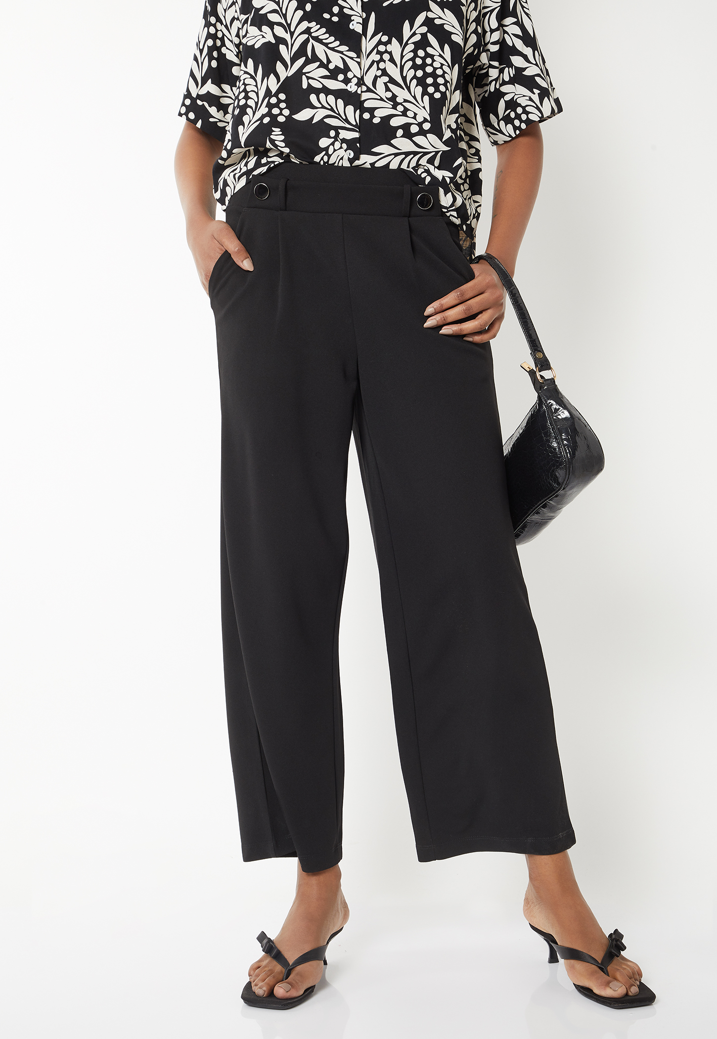 Women Solid Trousers-picture-39