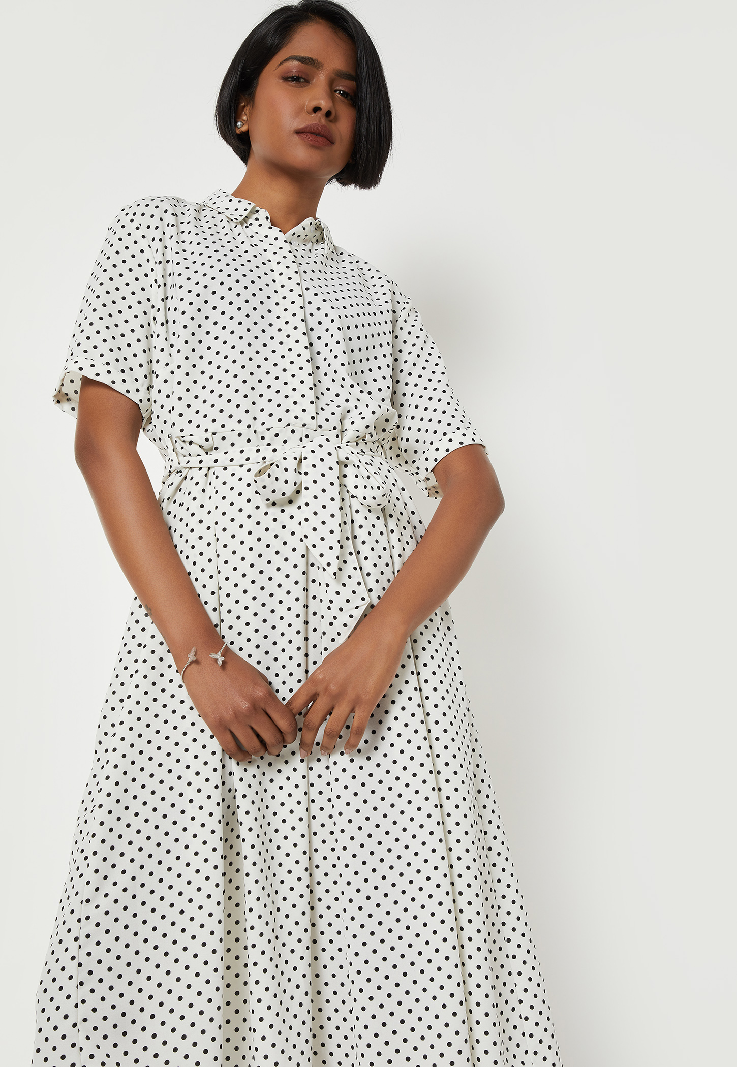 Women Printed Shirt Dress-picture-30