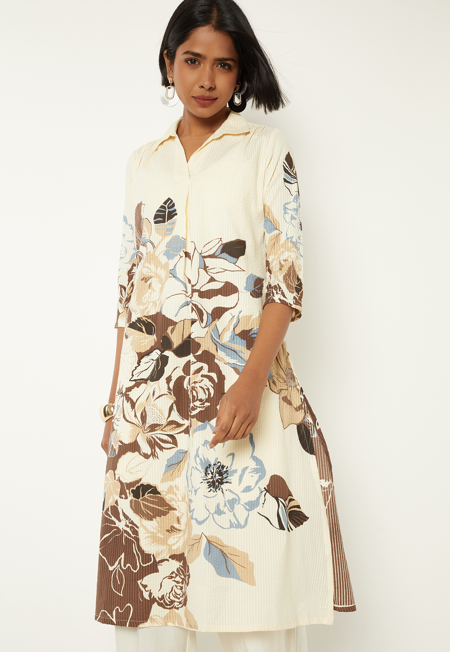 Women Printed A-line Kurta-picture-30
