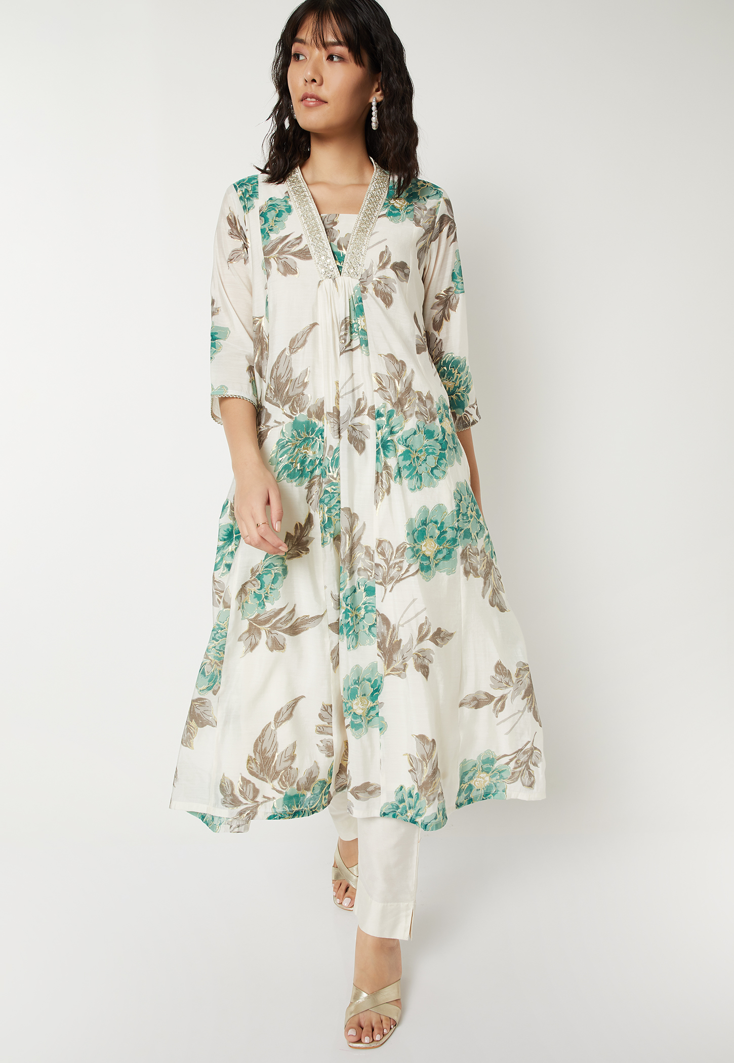 Women Floral Print Kalidar Kurta-picture-50