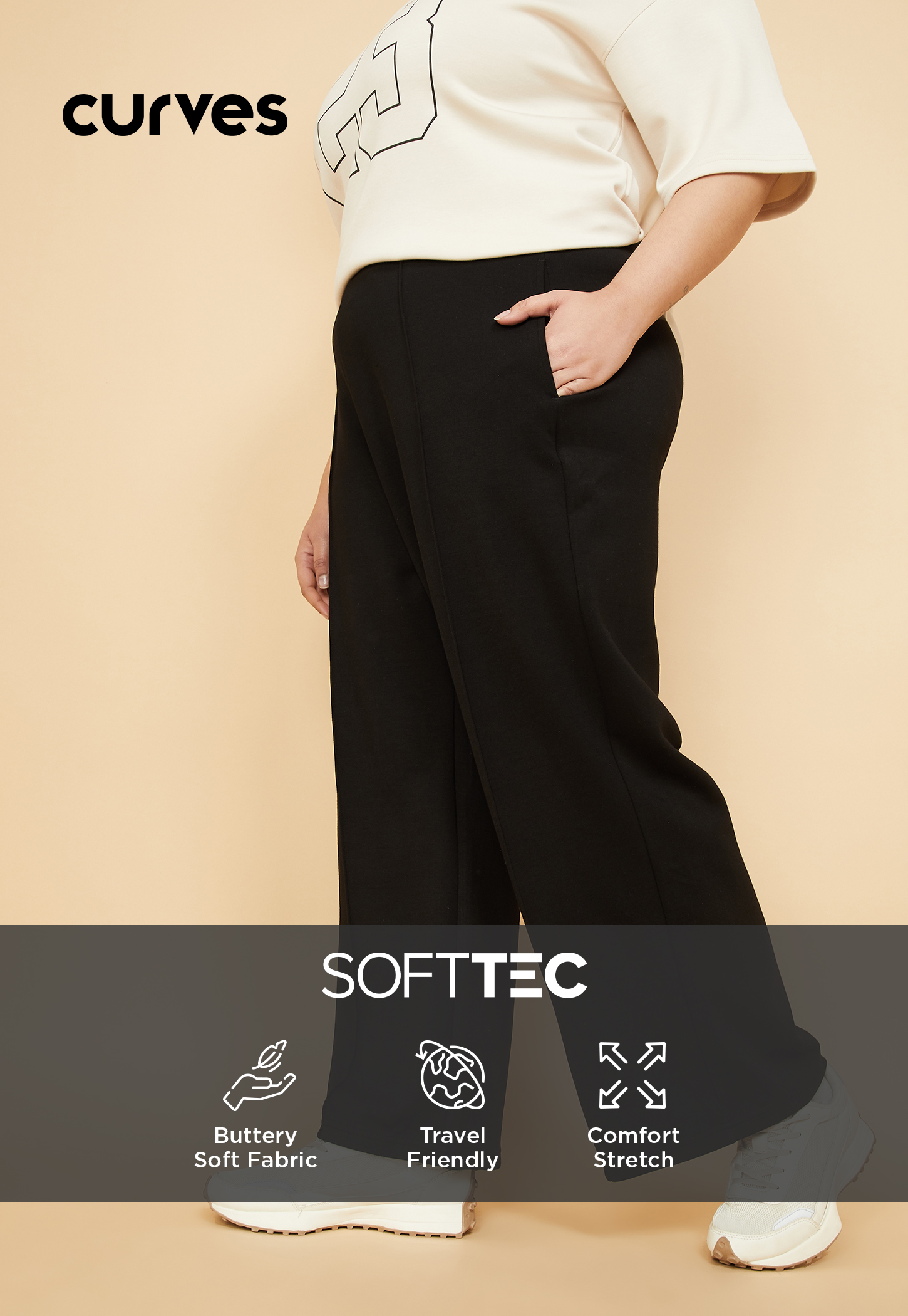 Women Wide Sports Track Pants-picture-27