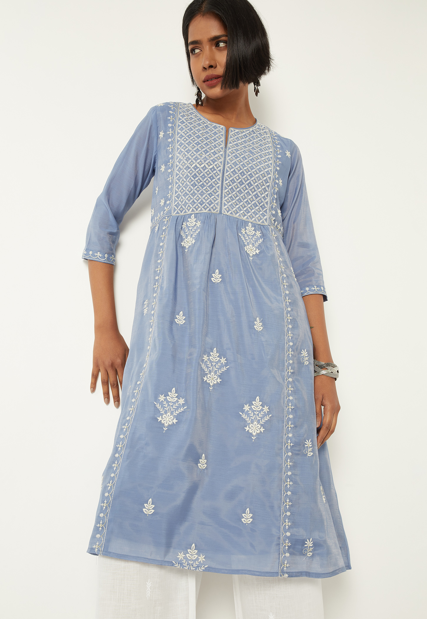 Women Embroidered A-Line Kurta-picture-45