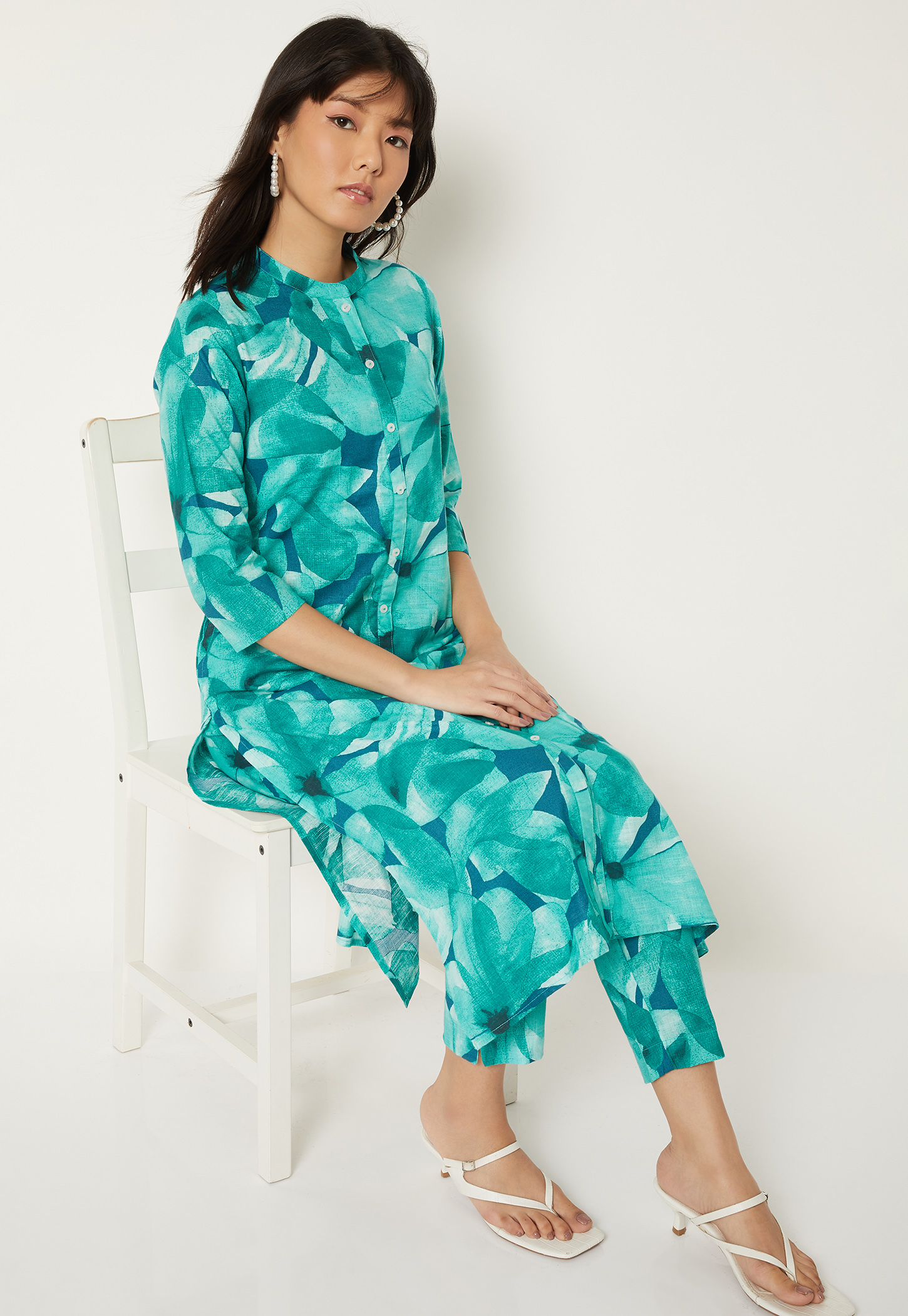 Women Printed Straight Kurta Set-picture-46
