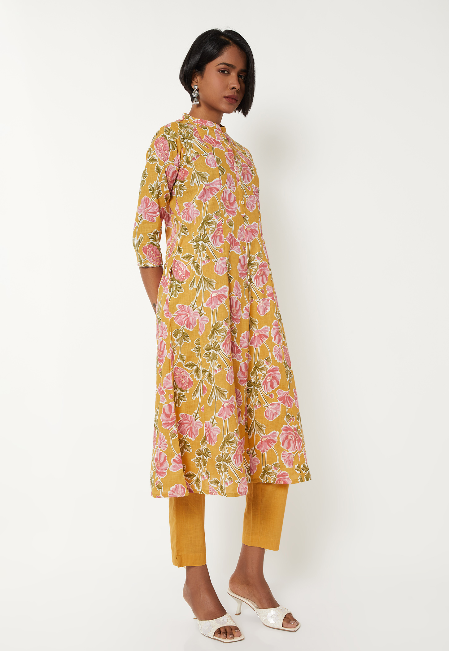 Women Printed A-line Kurta Set-image-39