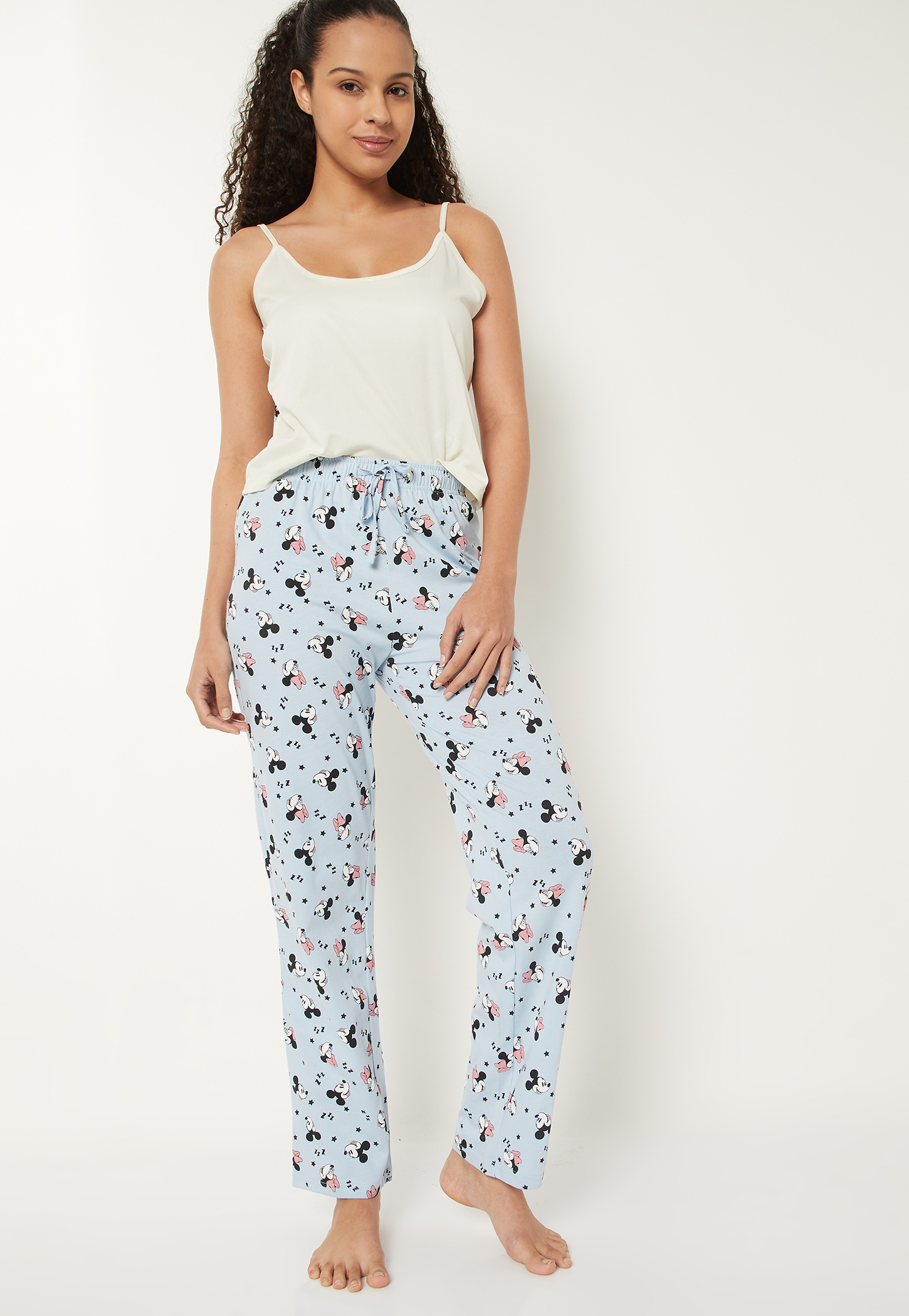Women Mickey Print Pyjamas-picture-20