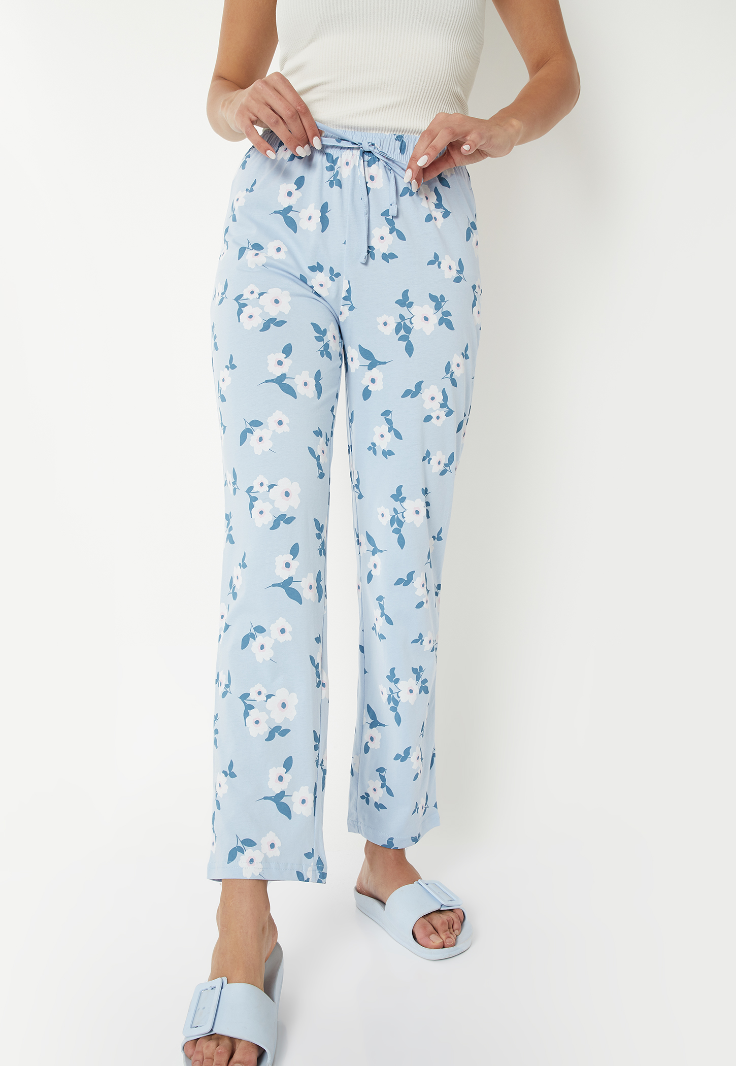 Women Floral Print Pyjamas-picture-38