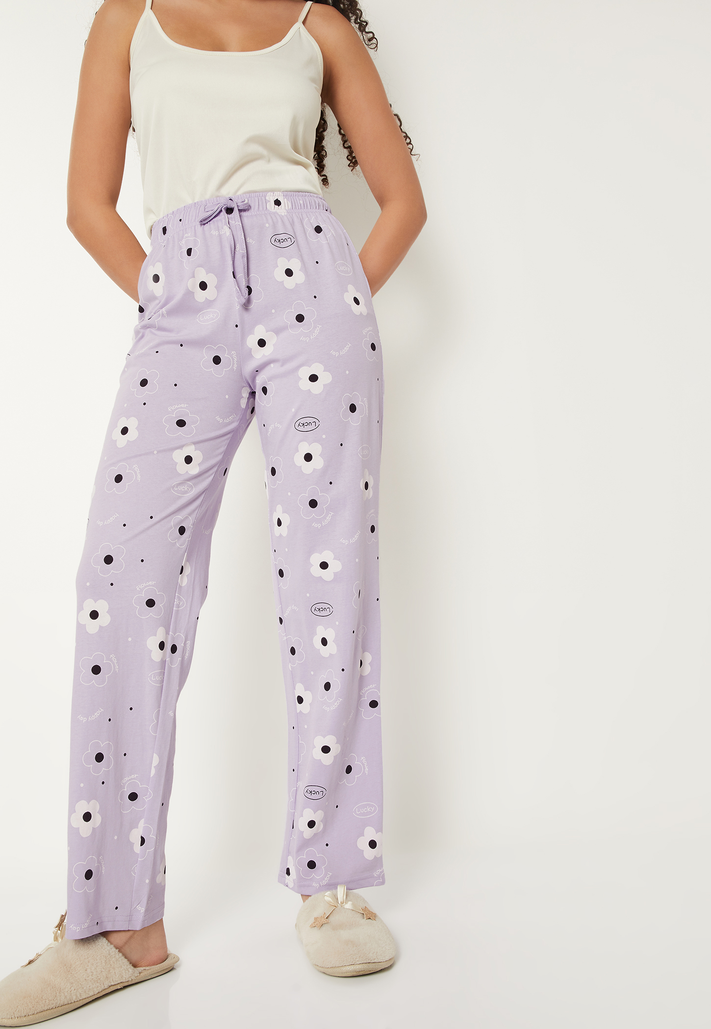 Women Floral Print Pyjamas-picture-26
