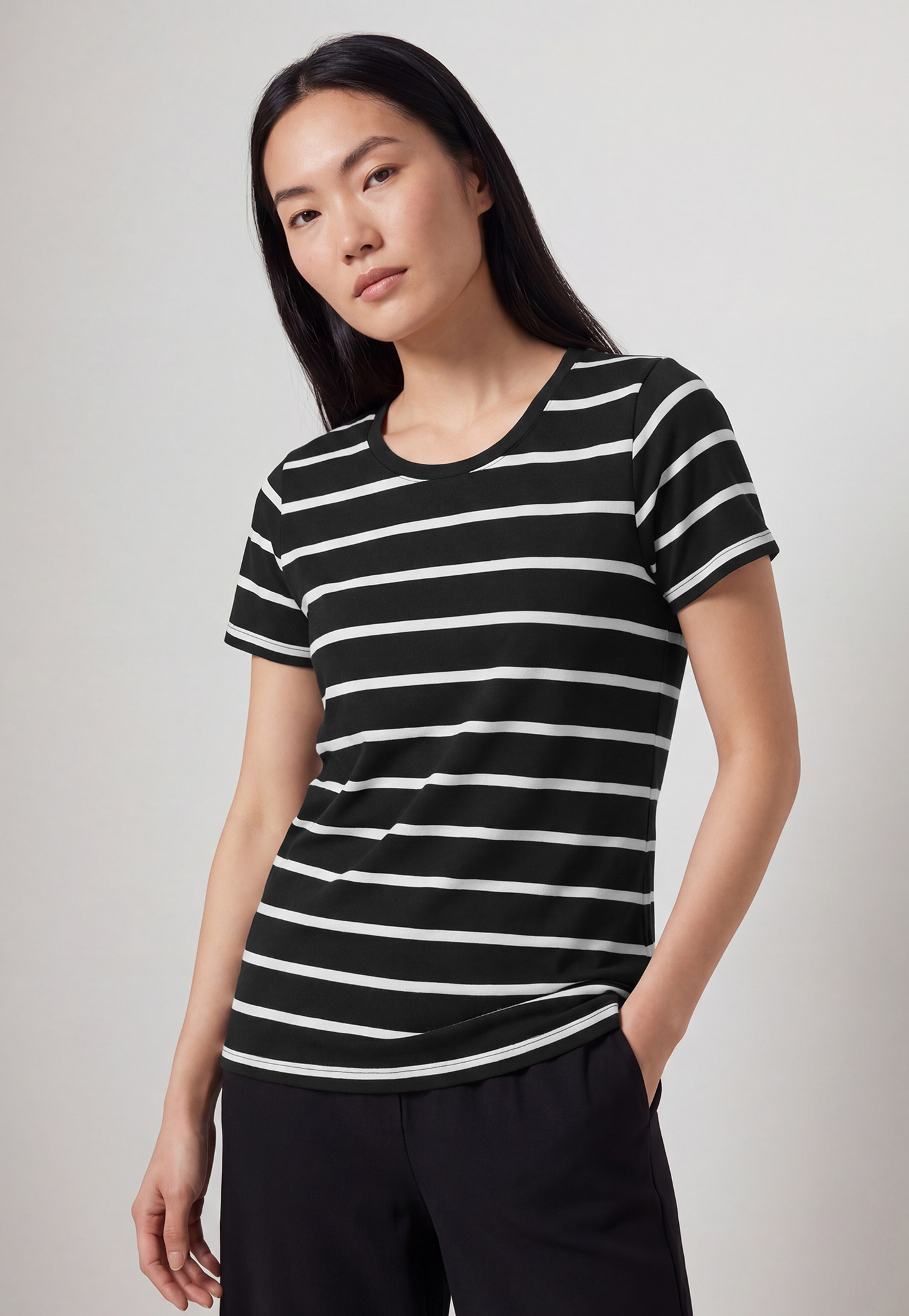 Women Striped T-shirt-picture-26