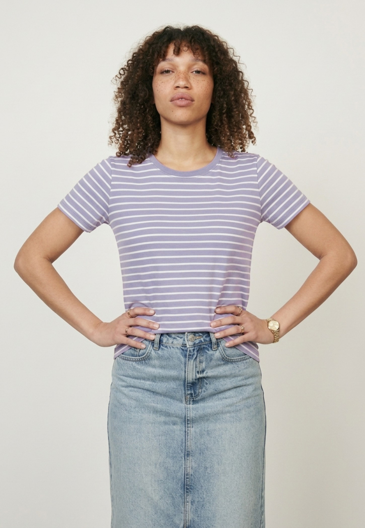 Women Striped T-shirt-picture-38