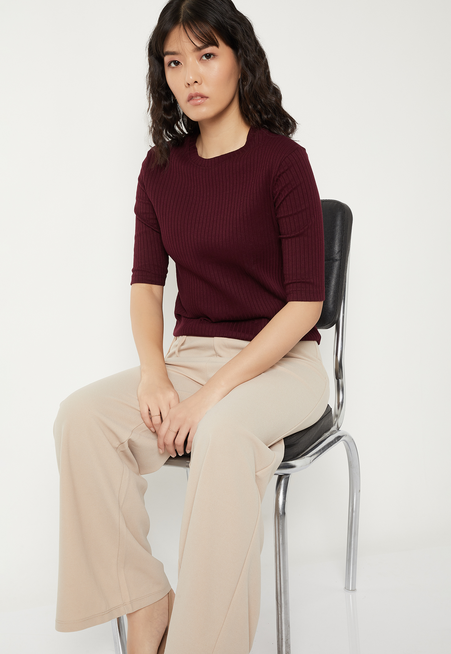 Women Ribbed T-shirt-picture-29