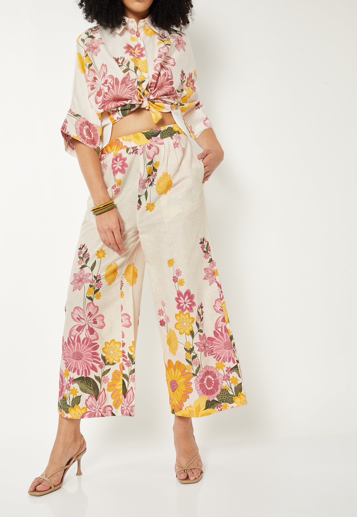 Women Floral Print Palazzos-picture-30