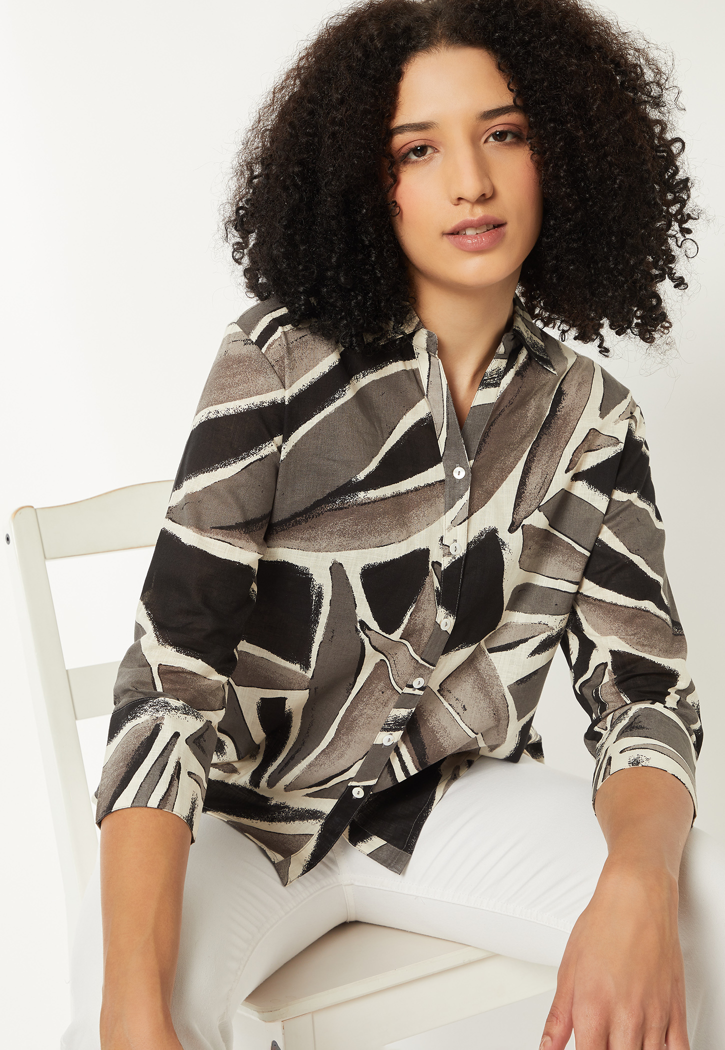 Women Printed Regular Fit Shirt-image-44