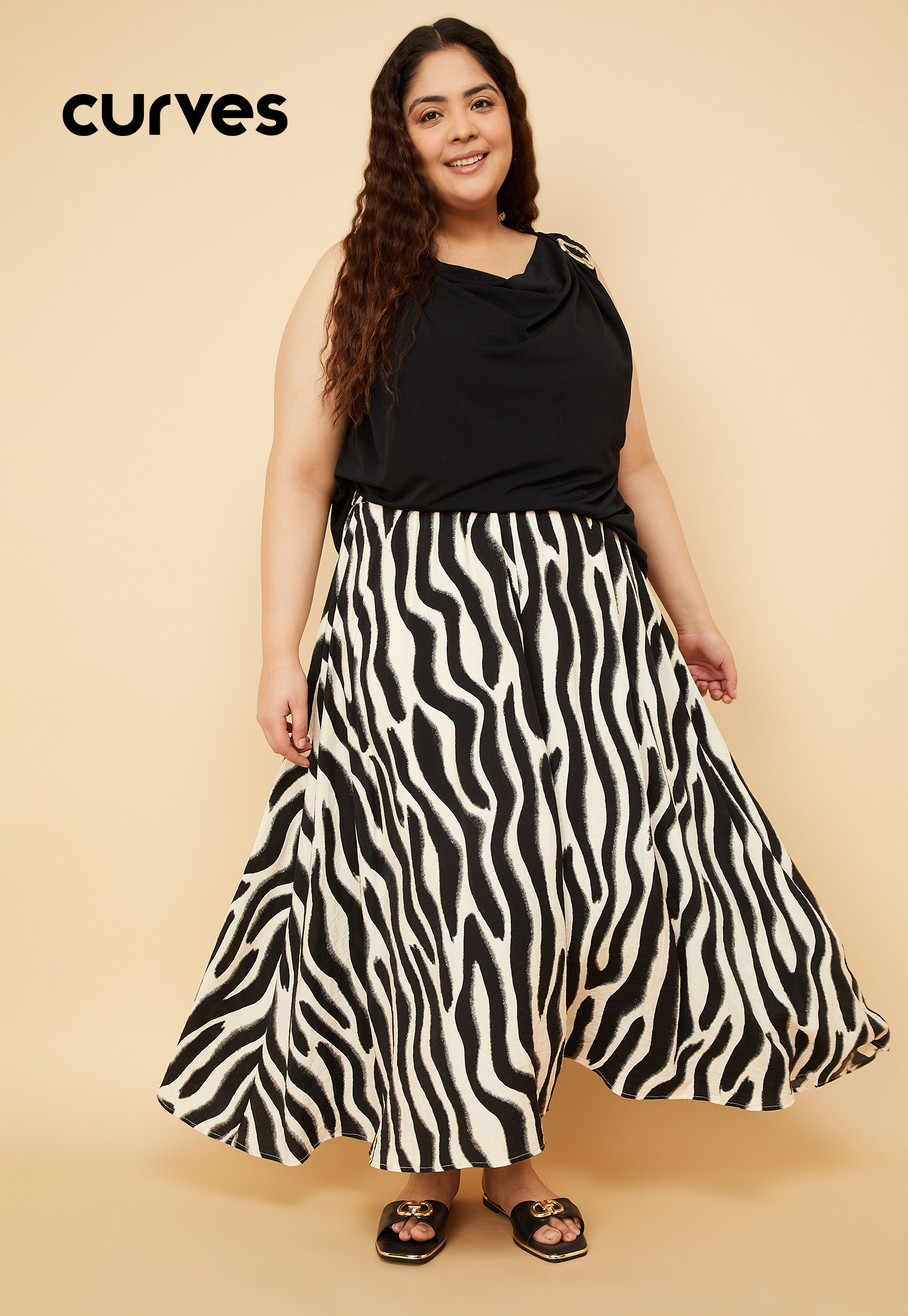 Women Printed Long Skirt-picture-52