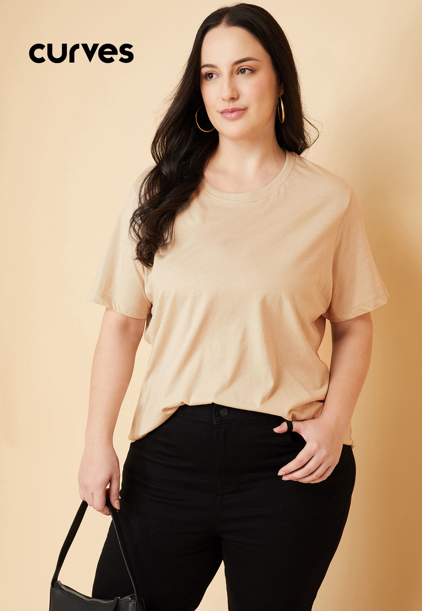 Women Solid T-shirt-image-49