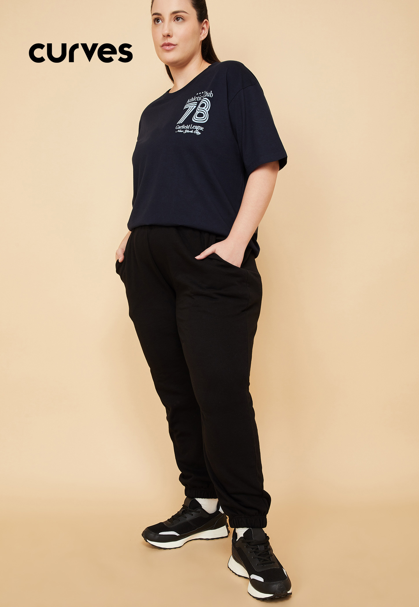 Women Solid Sports Joggers-image-32