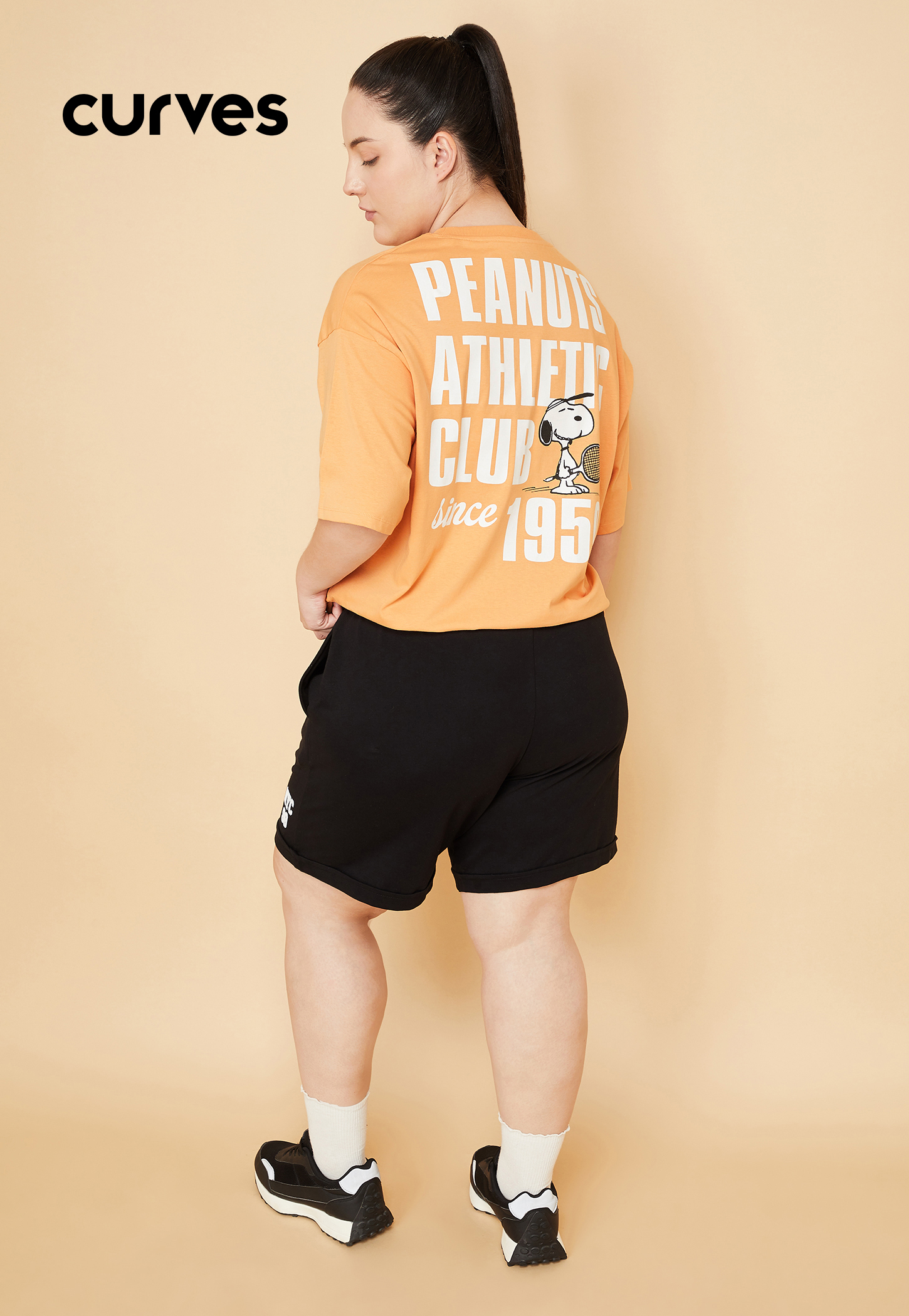 Women Snoopy Oversized Sports T-shirt-picture-22