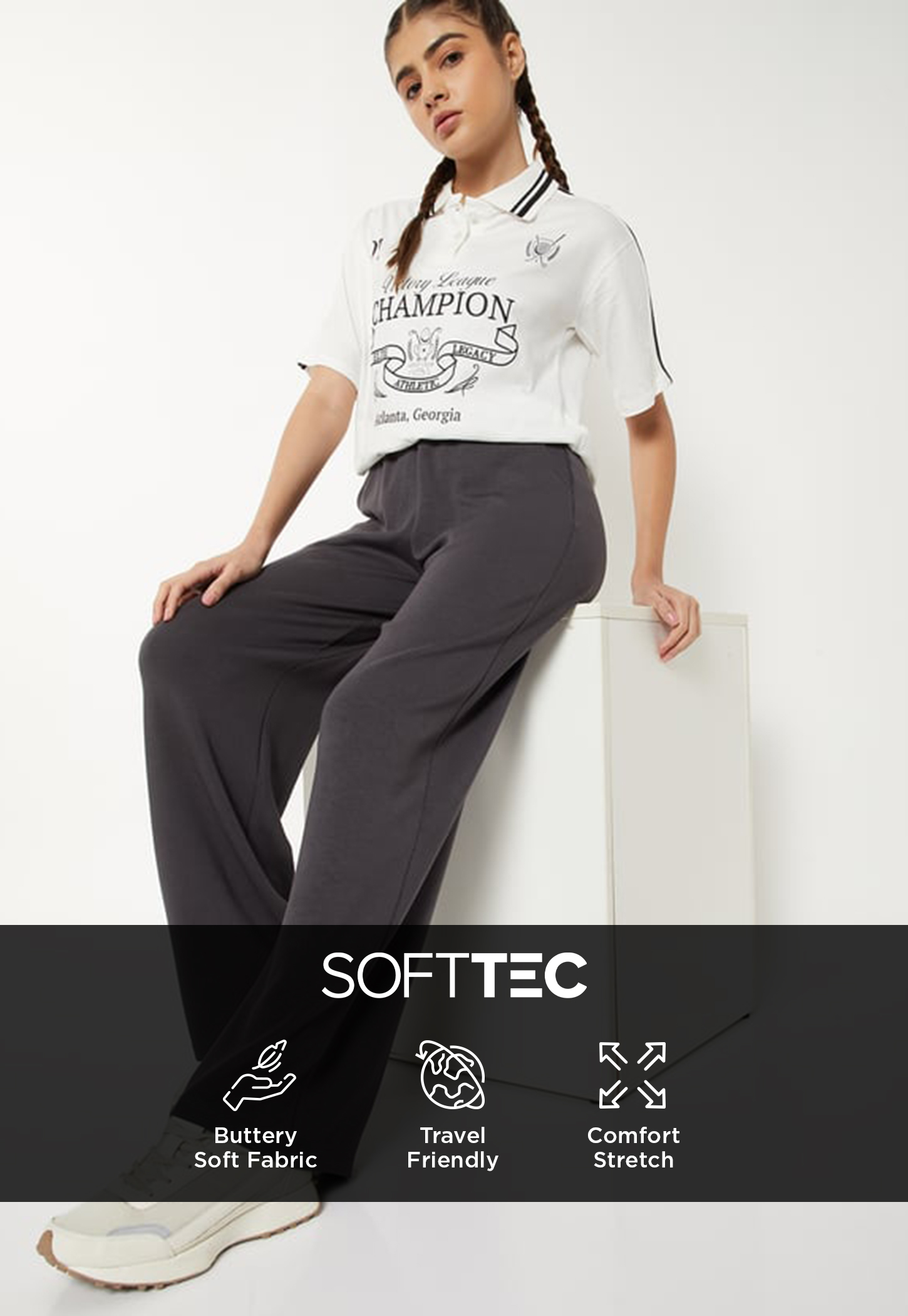 Women Solid Track Pants-picture-12