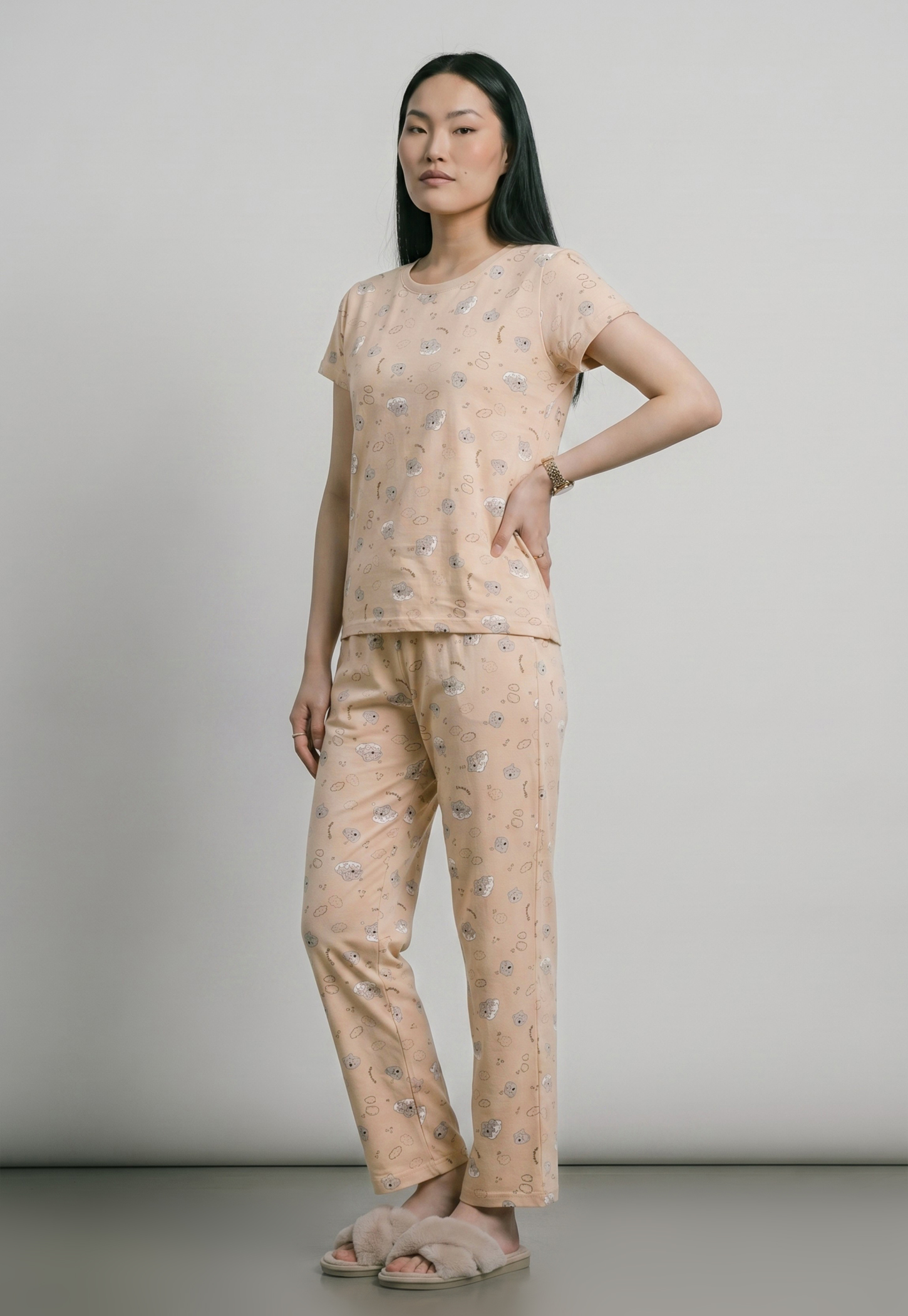 Women Printed PJ Set-picture-36