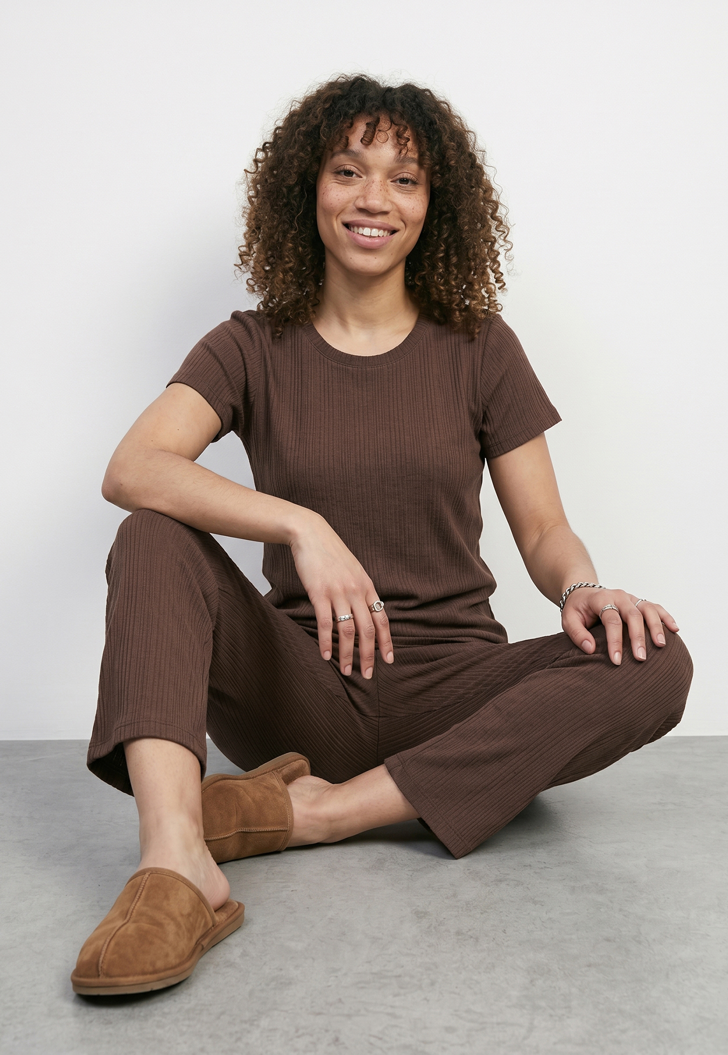 Women Textured PJ Set-picture-16