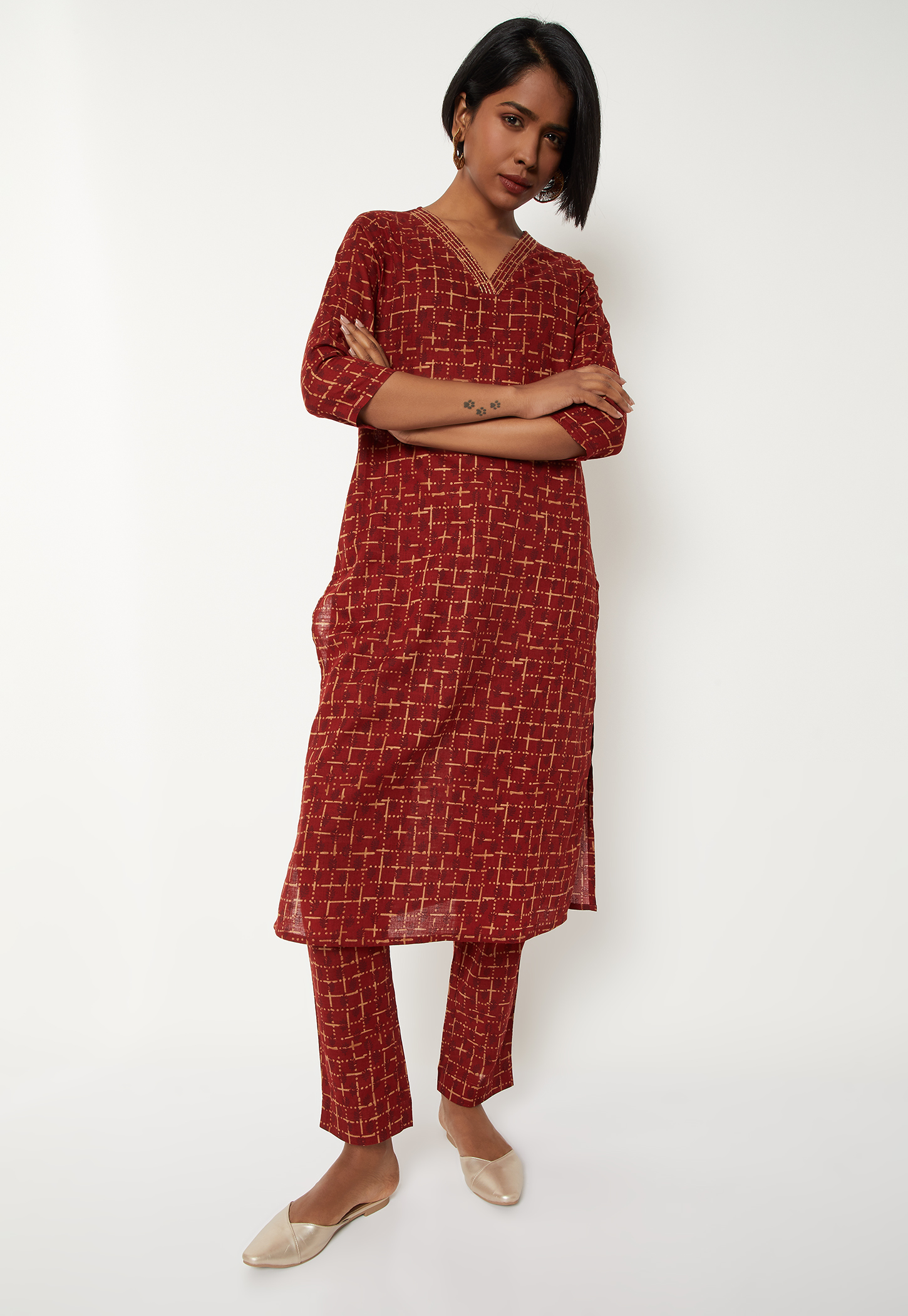 Women Printed Straight Kurta Set-picture-47