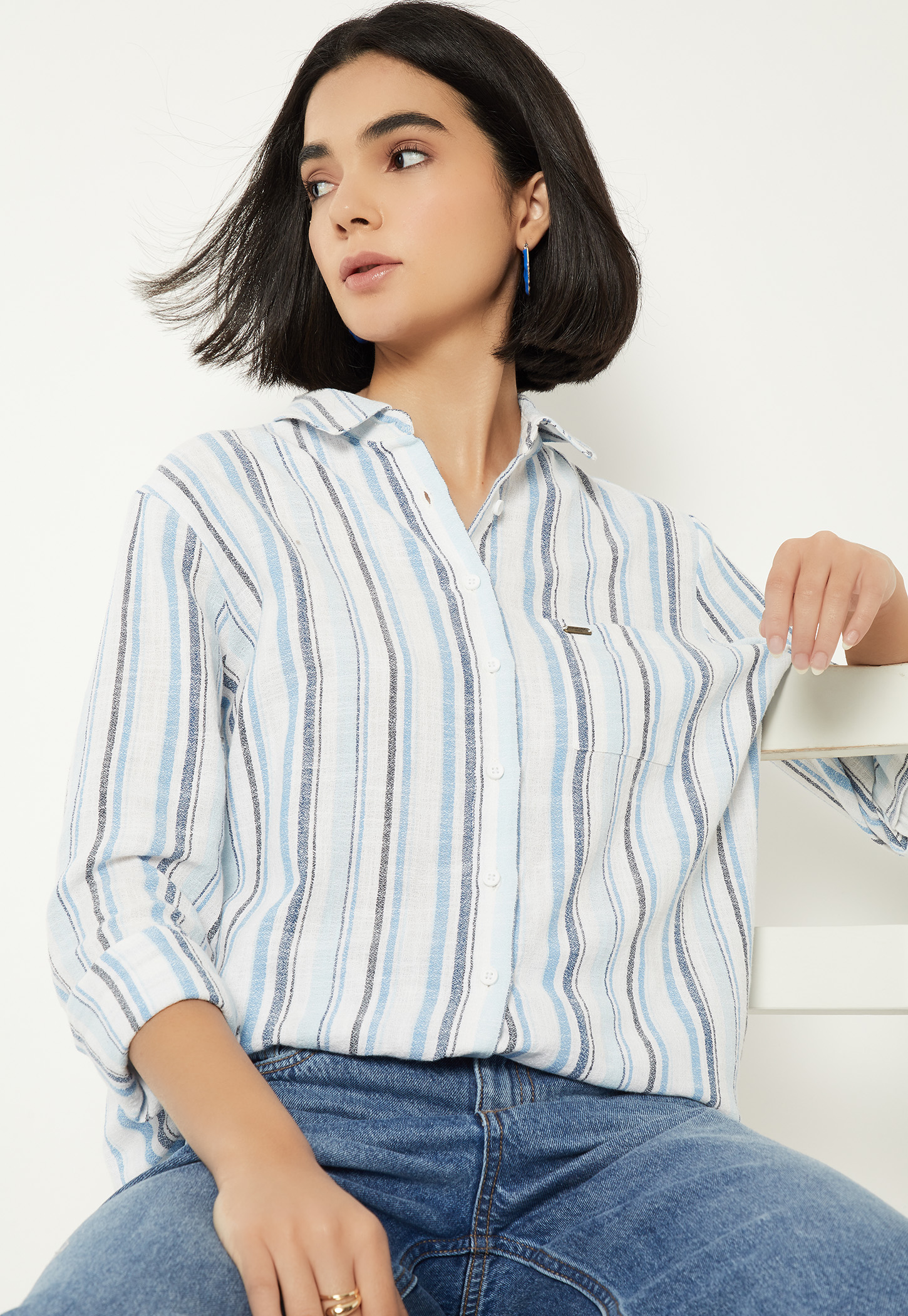 Women Striped Shirt-picture-38