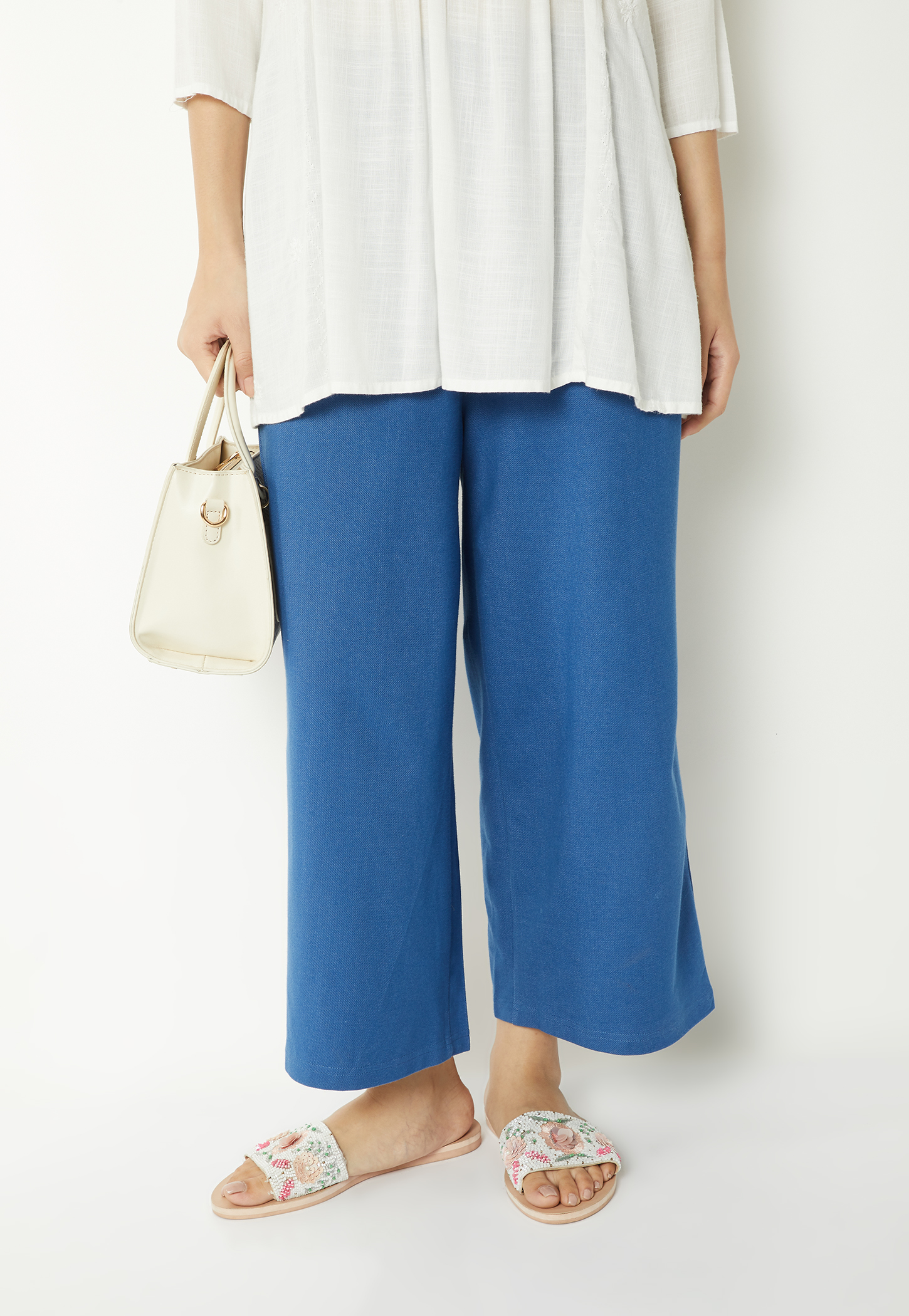 Women Solid Palazzos-image-24