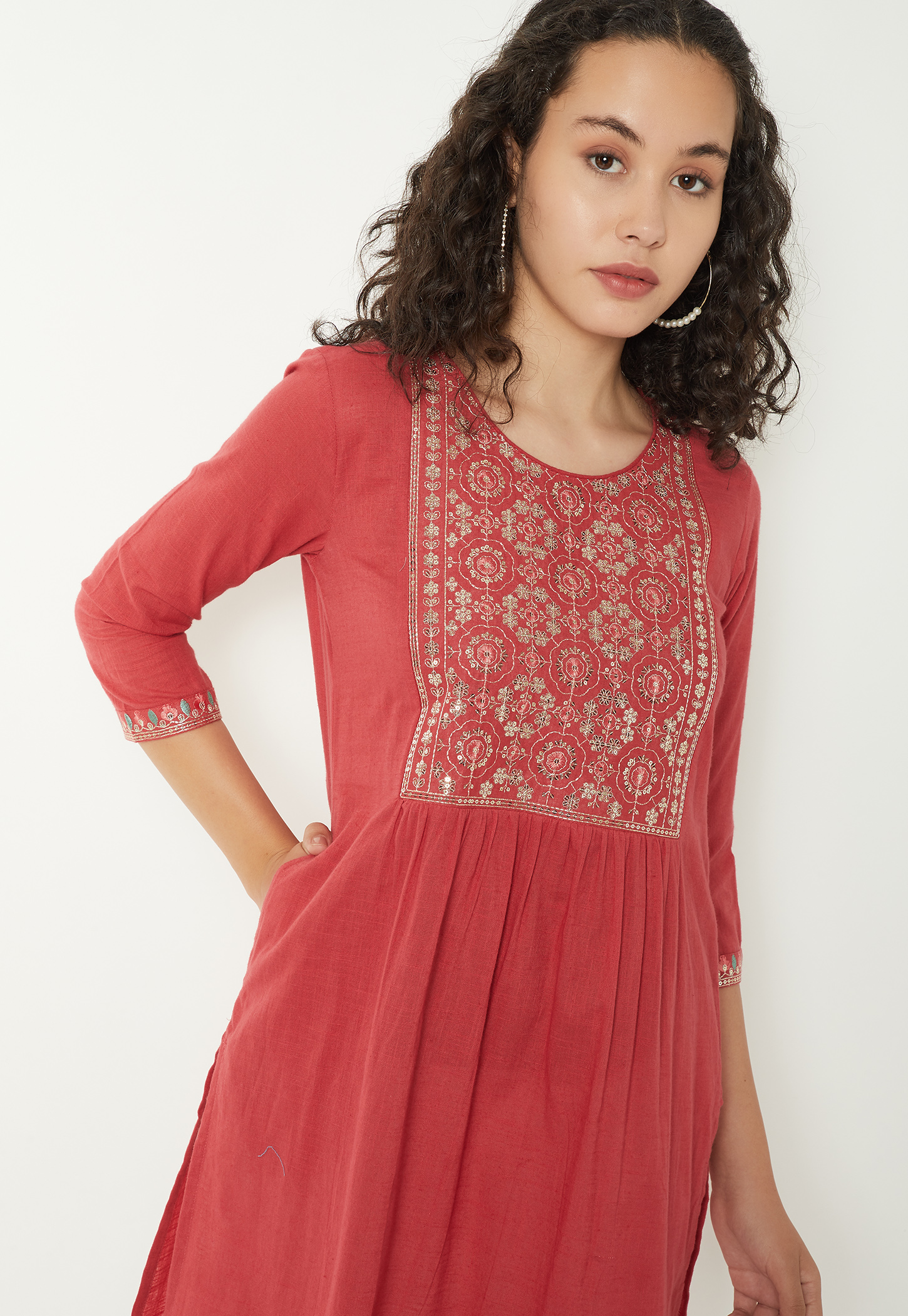 Women Embroidered Straight Kurta-picture-48
