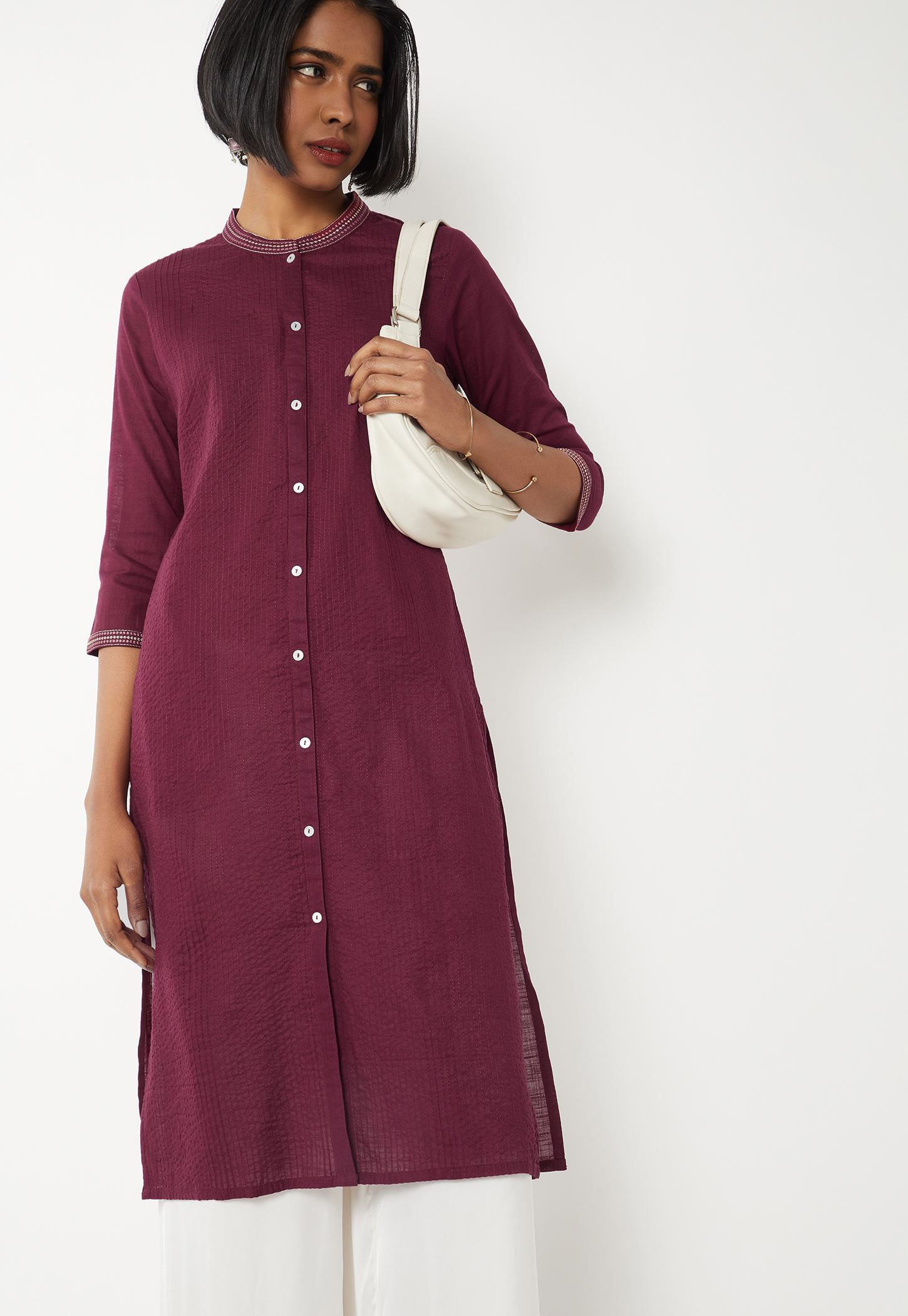Women Pintuck Straight Kurta-picture-55