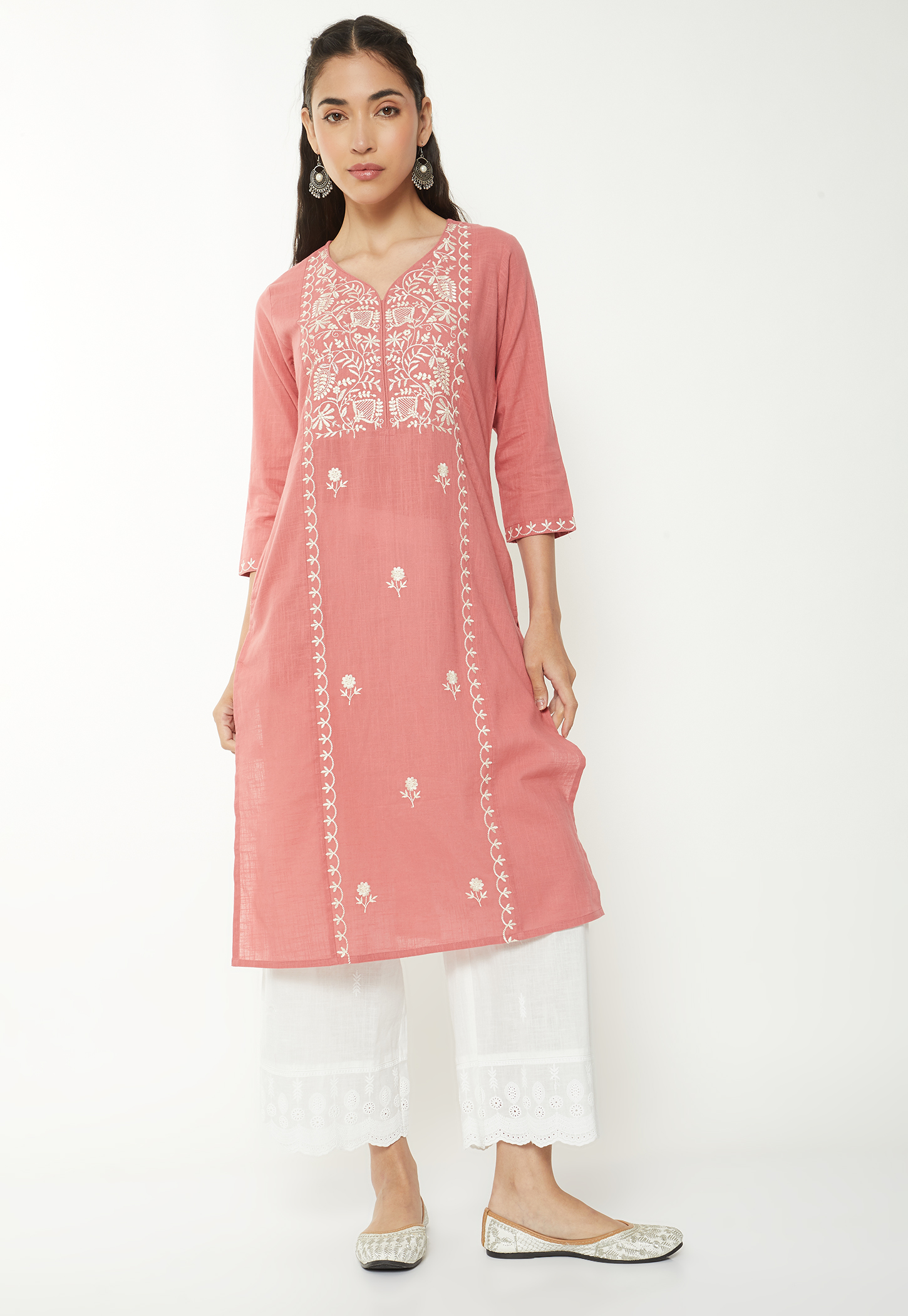 Women Embroidered Straight Kurta-picture-16