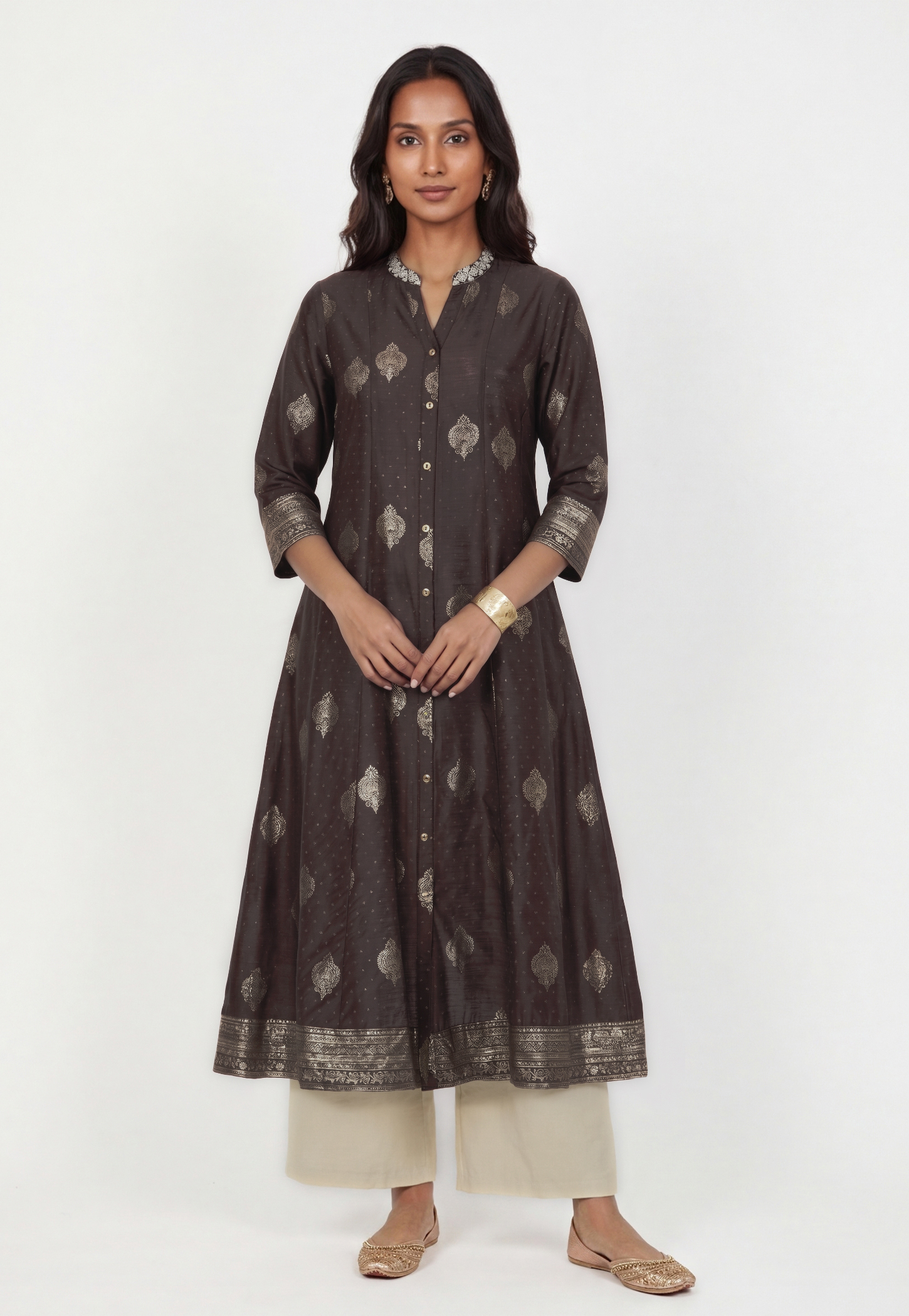 Women Embroidered Kalidar Kurta-picture-17