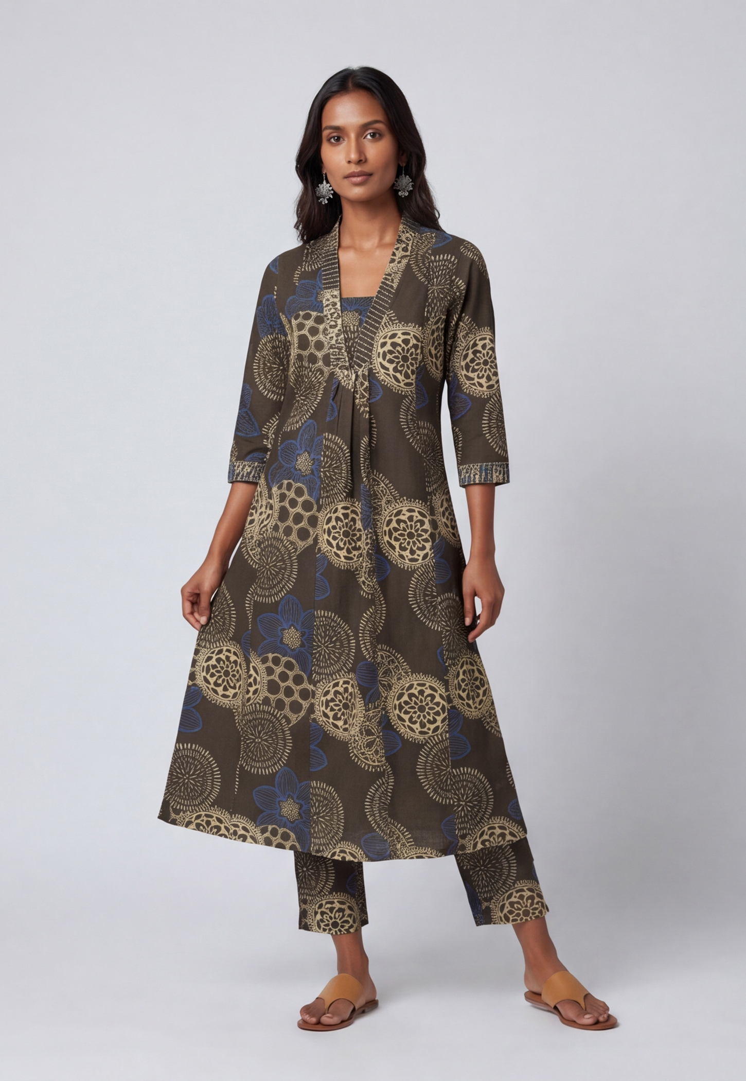 Women Printed A-line Kurta Set-picture-51