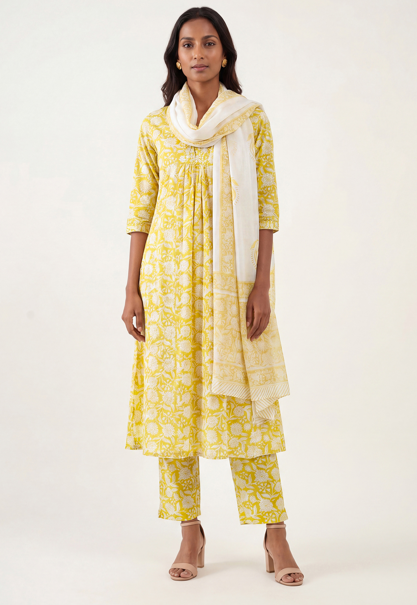 Women Printed A-line Kurta Set-picture-52