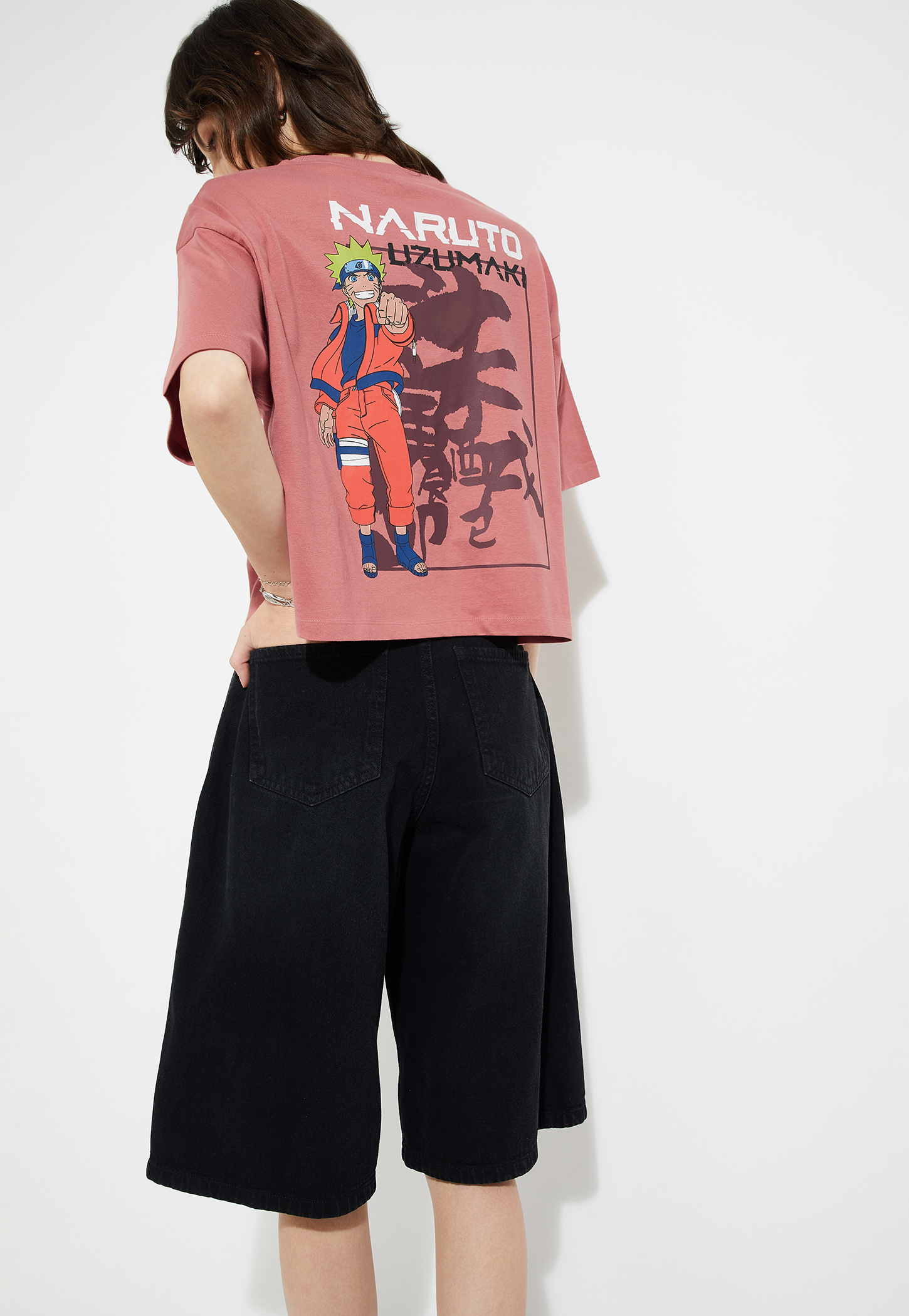 URB_N Women Naruto Print Boxy Fit T-shirt-picture-44