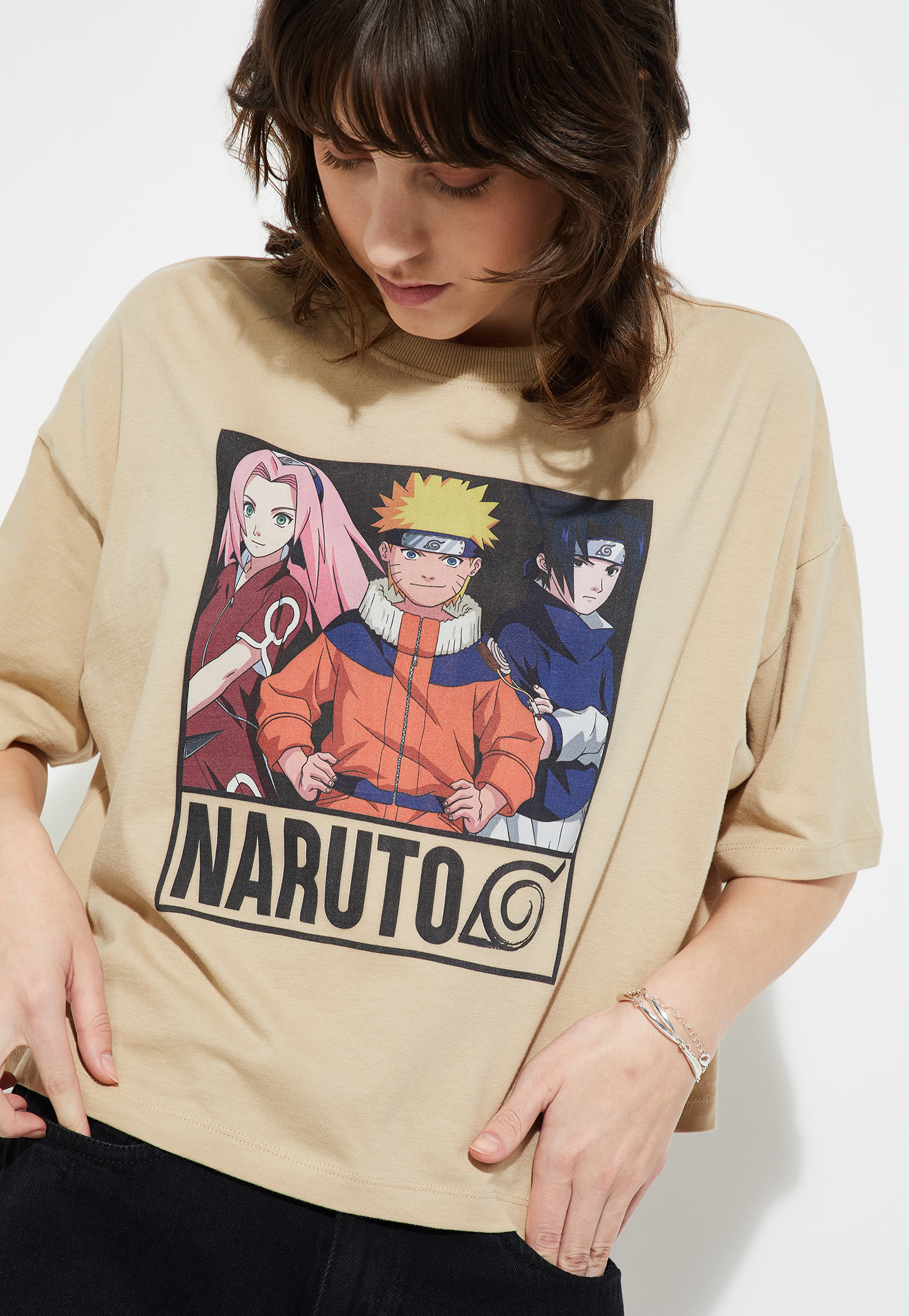 URB_N Women Naruto Print Boxy Fit T-shirt-picture-44