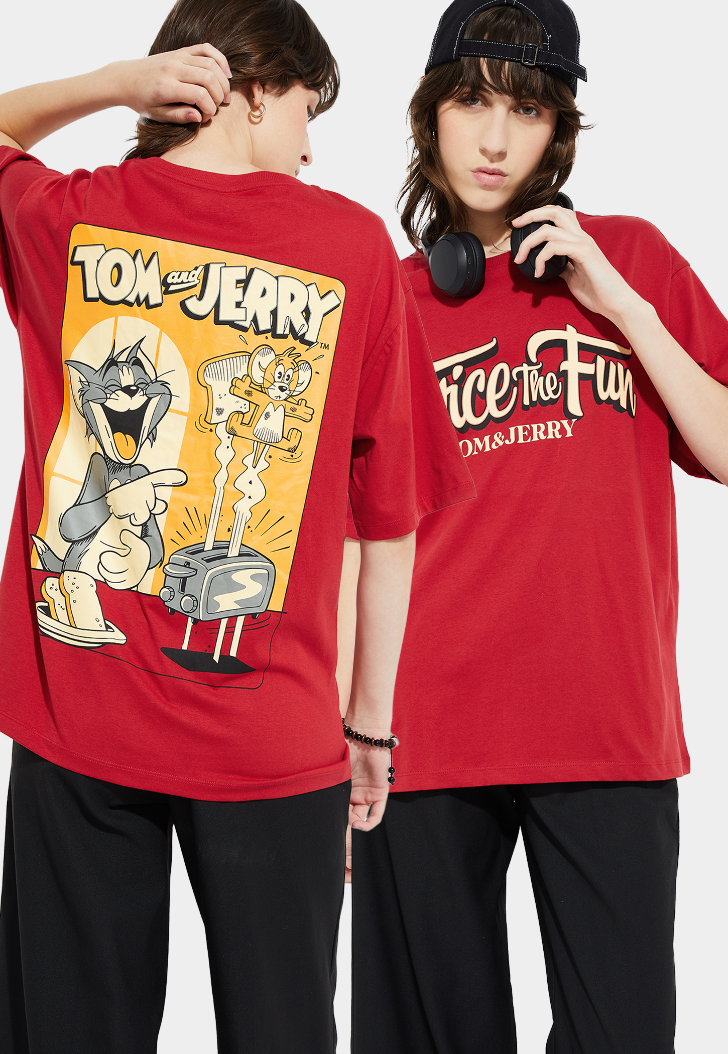 URB_N Women Tom & Jerry Oversized T-shirt-picture-26