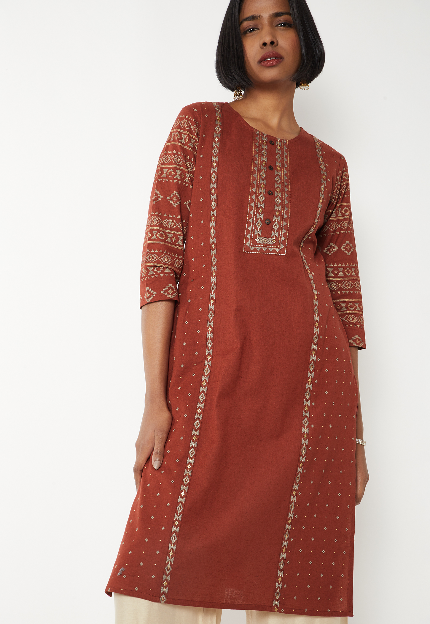 Women Embroidered Straight Kurta-picture-12