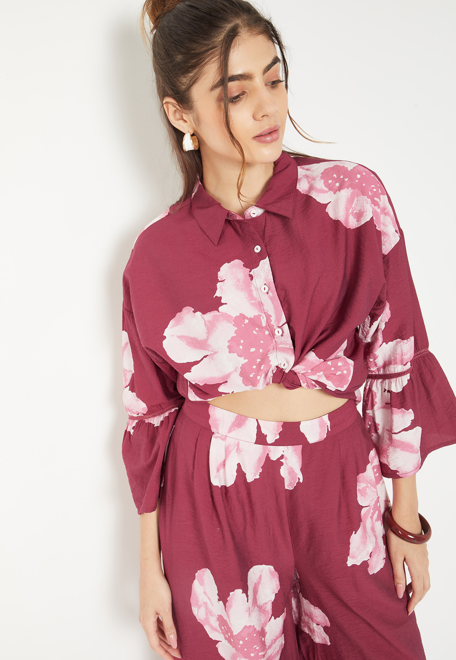 Women Floral Print Shirt-picture-51