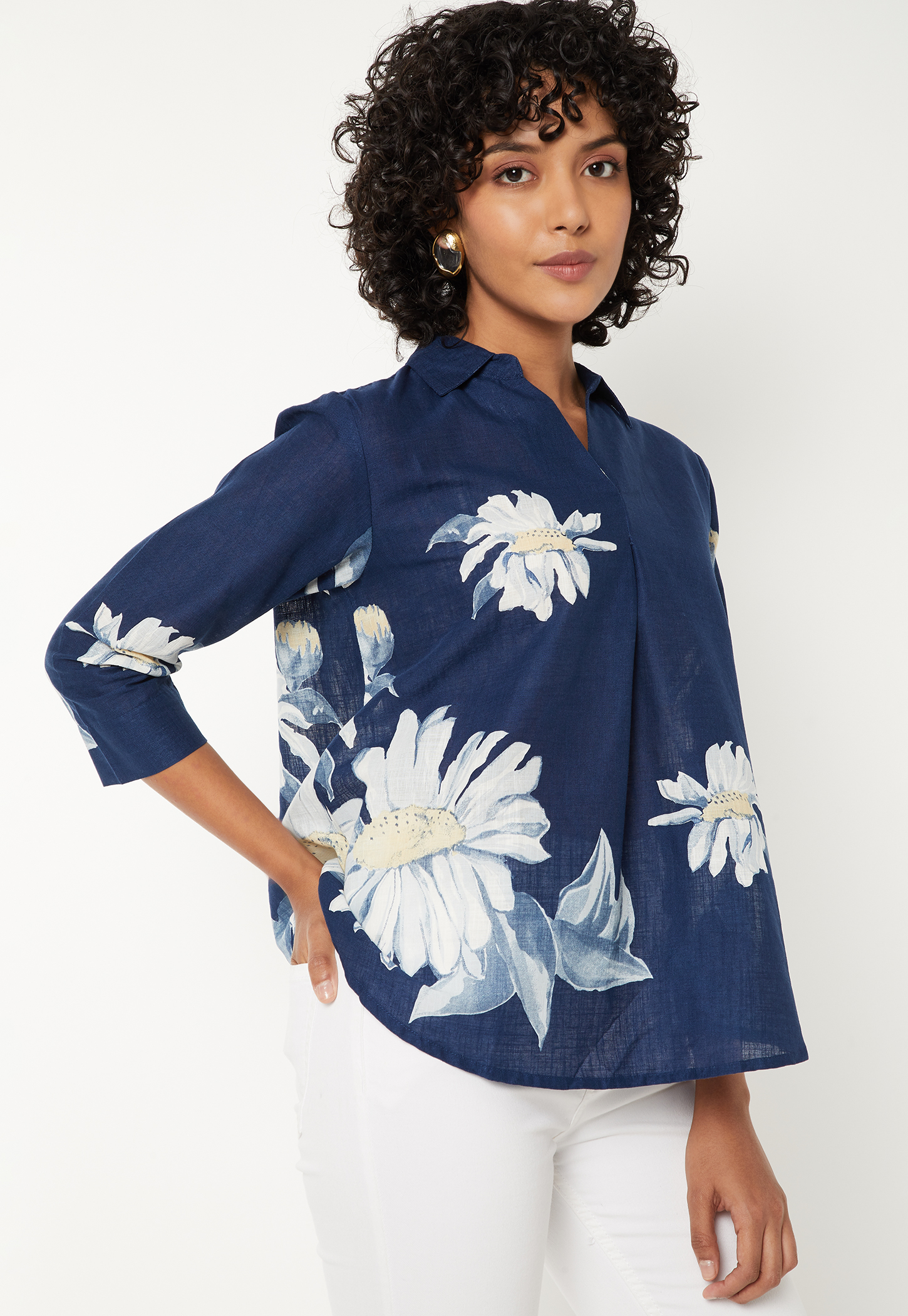 Women Floral Print Tunic-picture-22