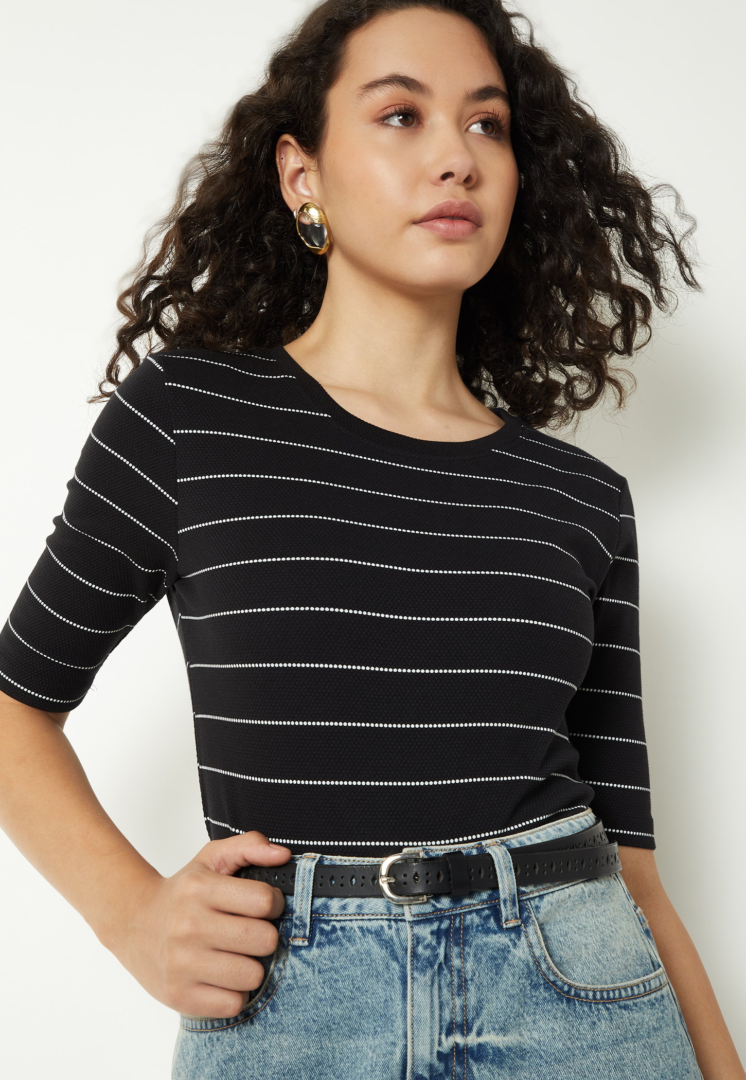 Women Striped T-shirt-picture-52