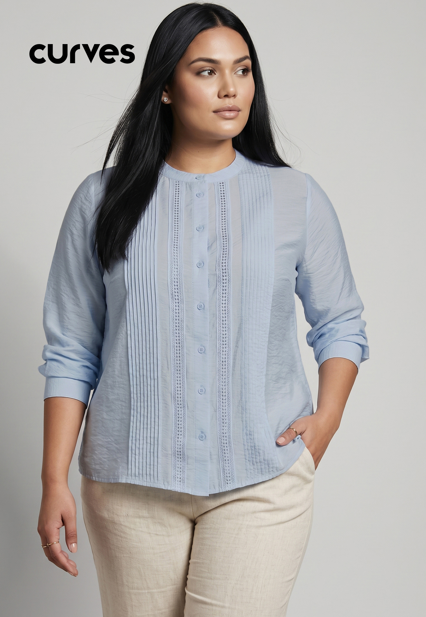 Women Pintuck Blouse-picture-16