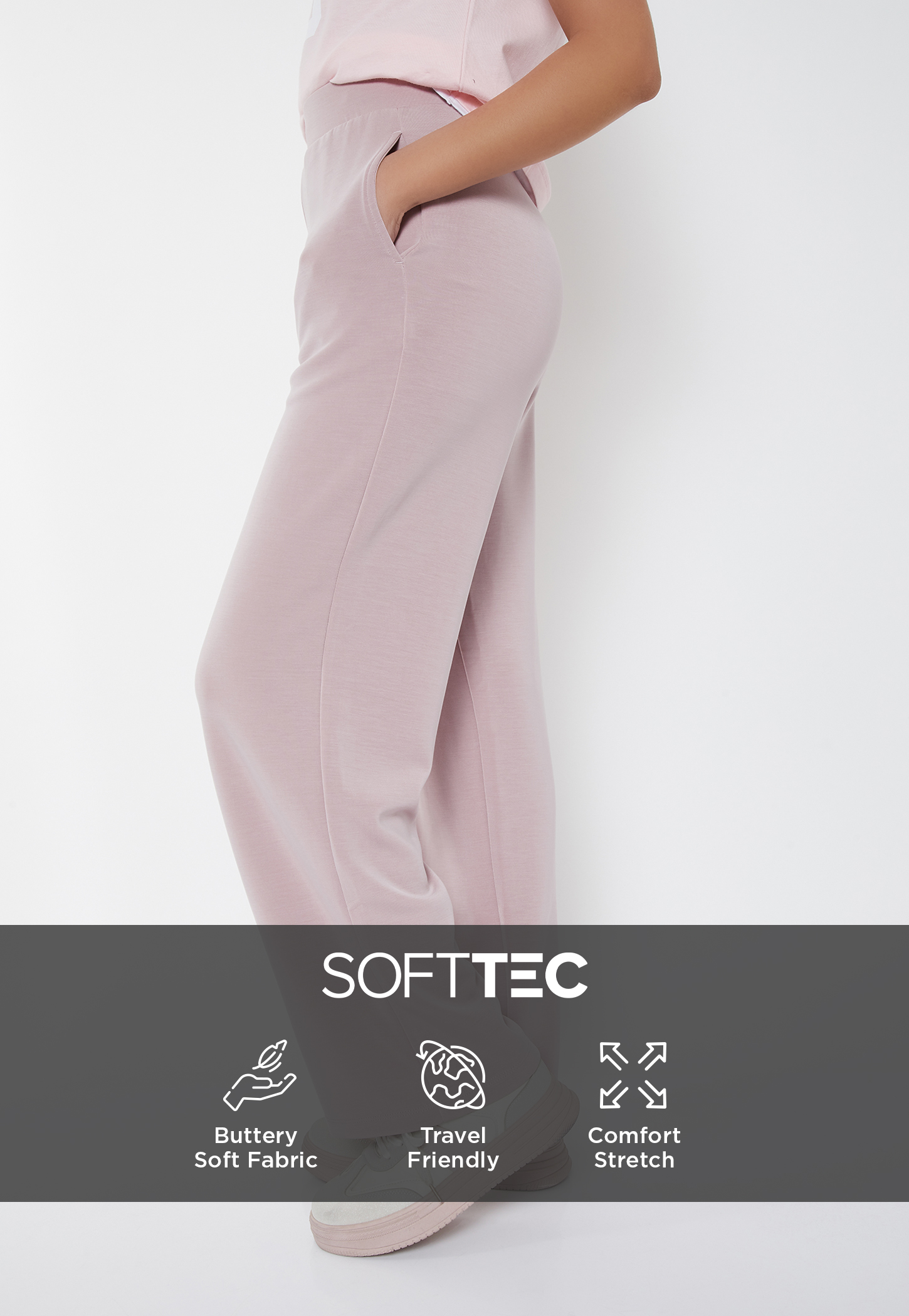 Women Solid Sports Track Pants-picture-24