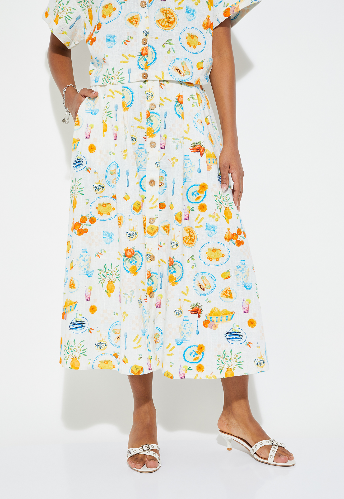 URB_N Women Printed Midi Skirt-picture-37