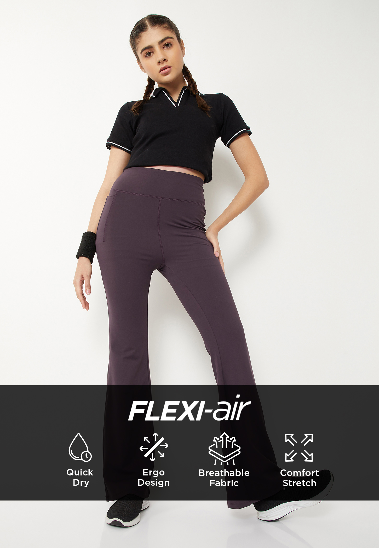 Women AirFlex1 Performance Flared Pants-picture-45