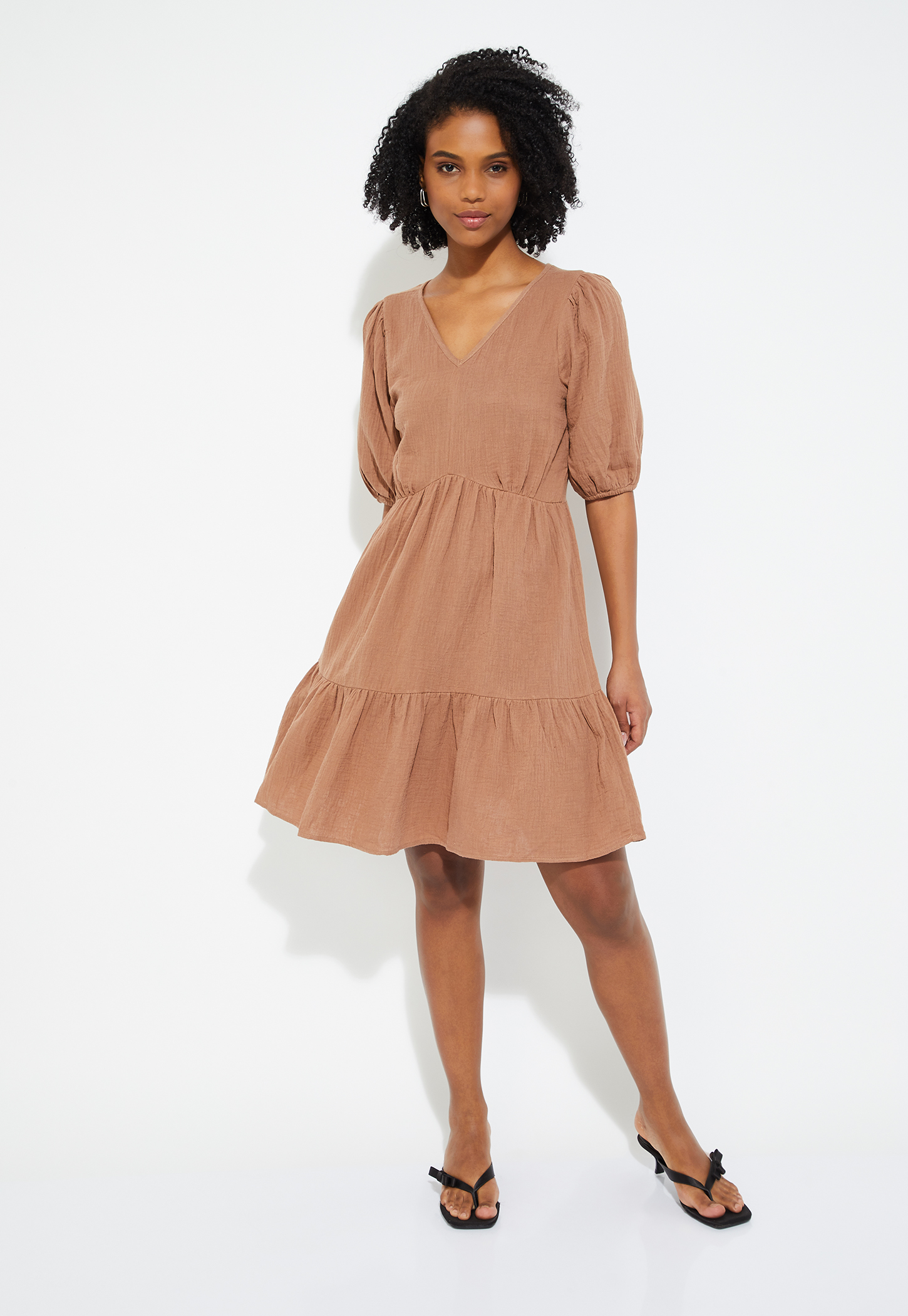URB_N Women Solid A-line Dress-picture-20